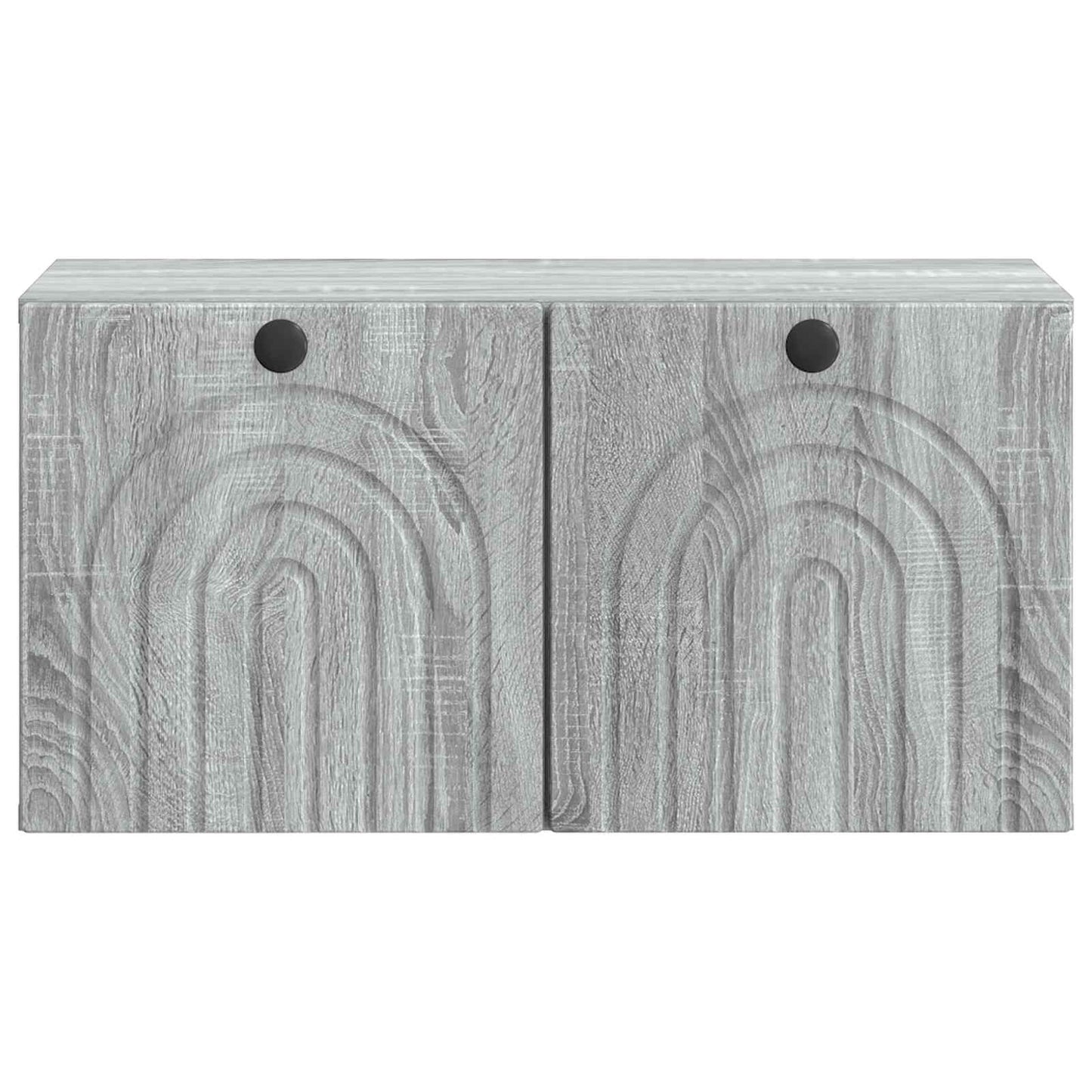 Wandmontierter TV-Schrank Graues Sonoma 59,5 x 31 x 30 cm