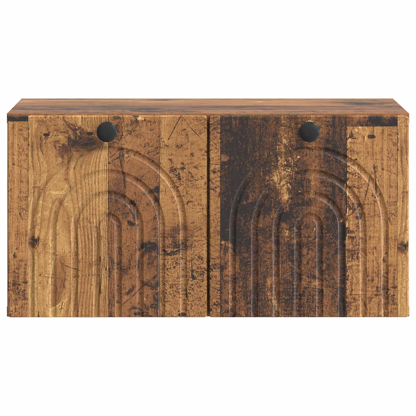 Wandmontierter TV-Schrank Altholz 59,5 x 31 x 30 cm