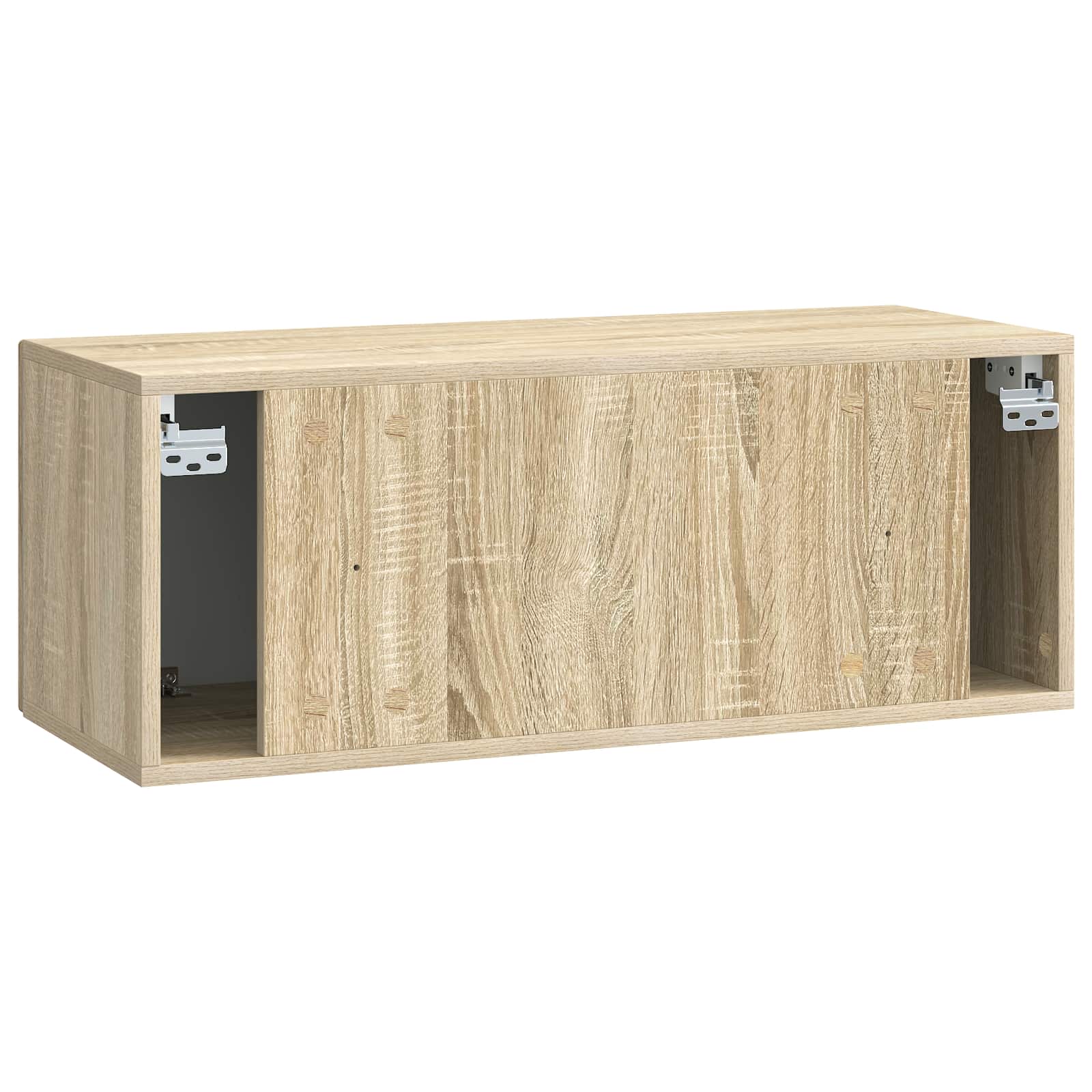 Wandmontierter TV-Schrank Sonoma-Eiche 78,5 x 31 x 30 cm