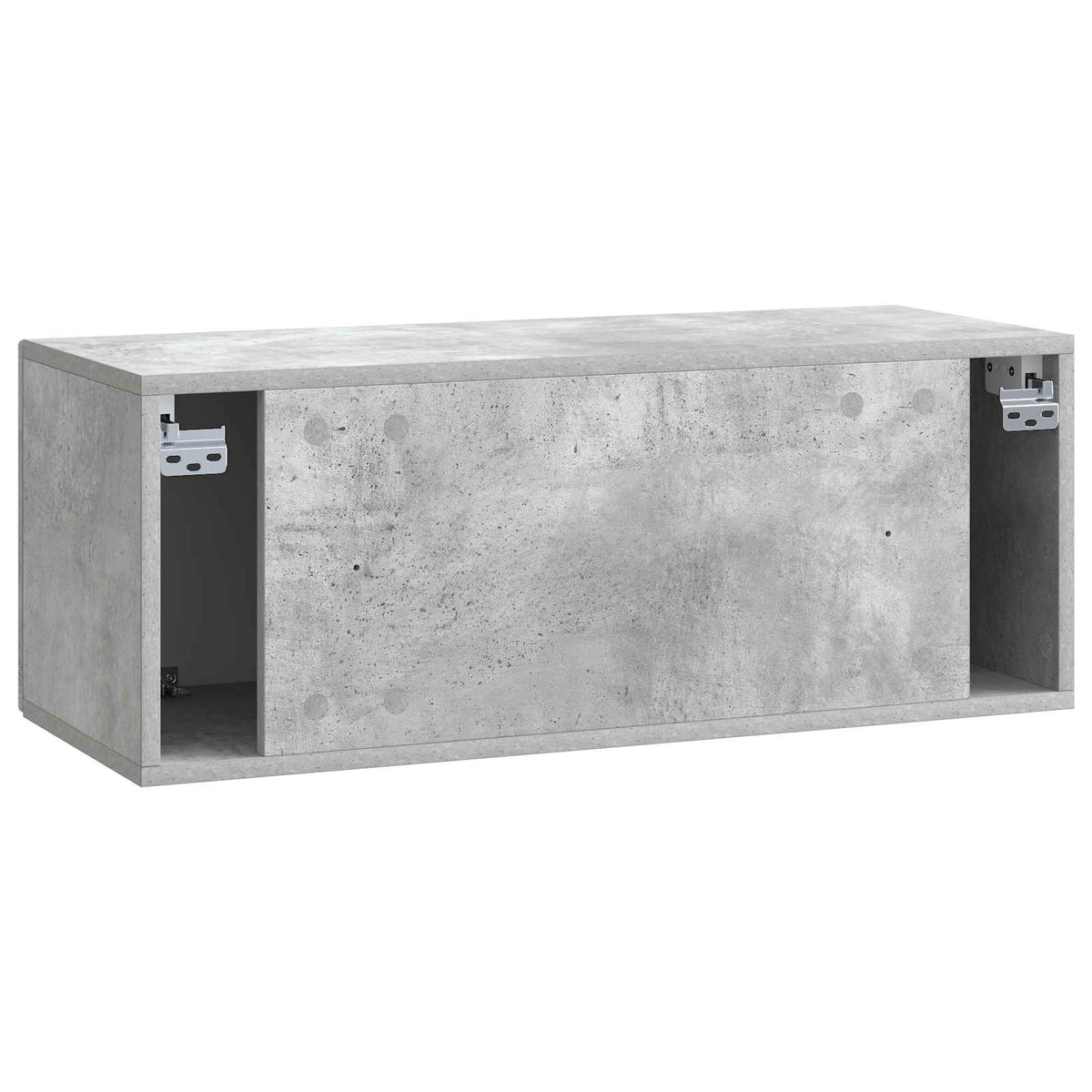 Wandmontierter TV-Schrank Betongrau 78,5 x 31 x 30 cm
