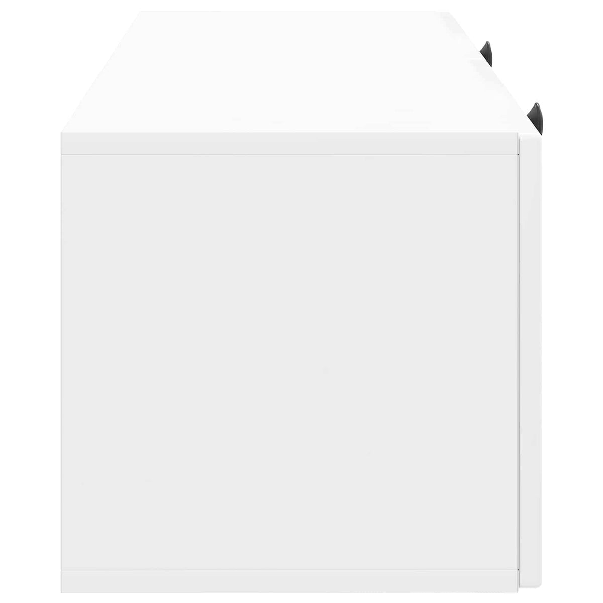 Wandmontierter TV-Schrank Hochglanz Weiß 78,5 x 31 x 30 cm