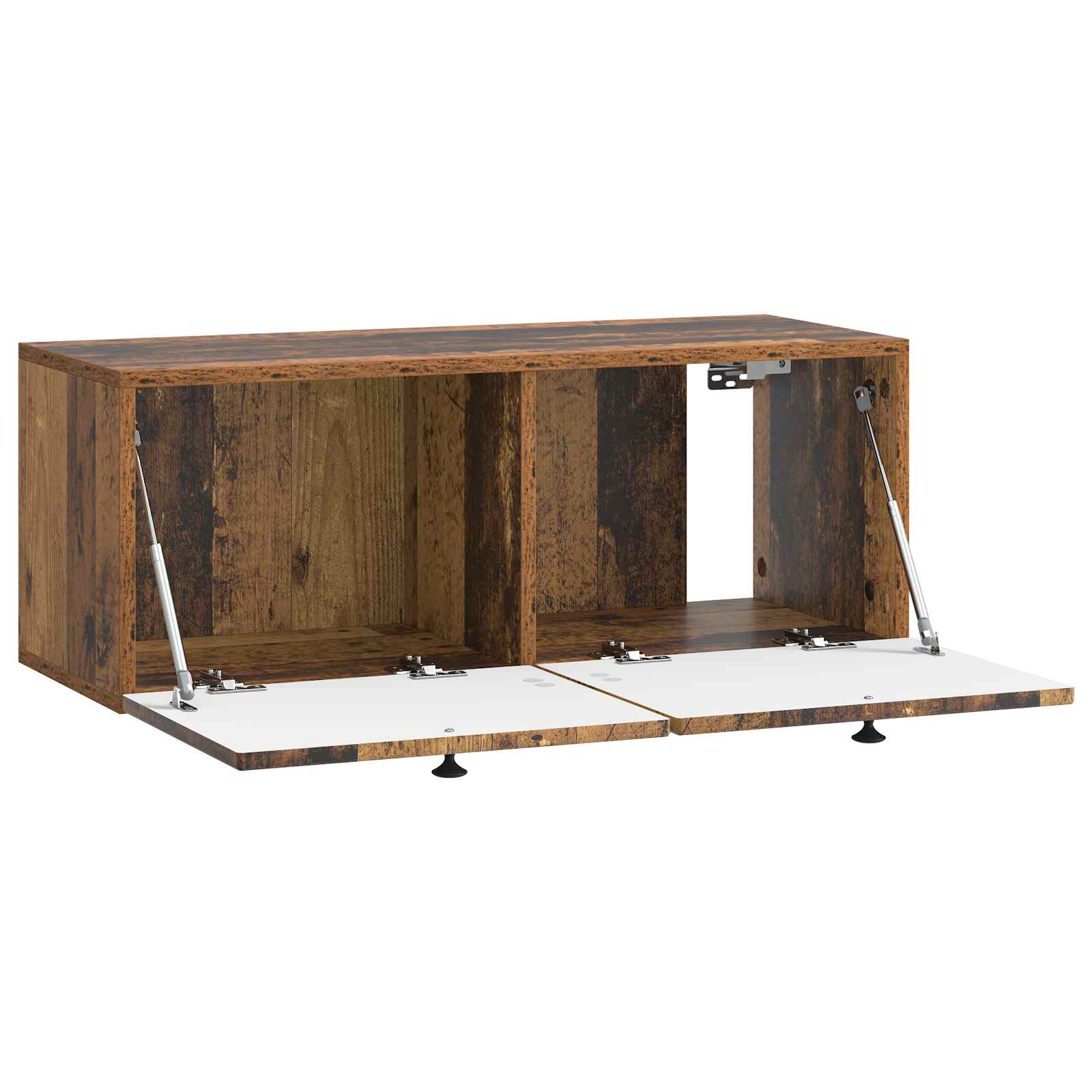 Wandmontierter TV-Schrank Altholz 78,5 x 31 x 30 cm