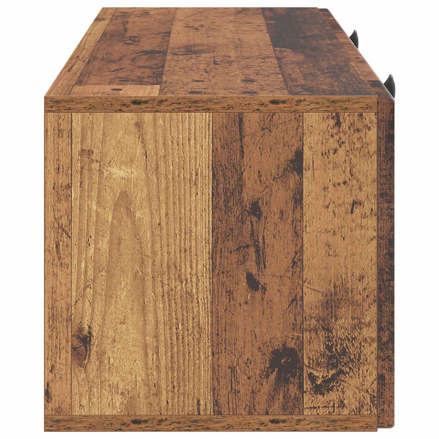 Wandmontierter TV-Schrank Altholz 78,5 x 31 x 30 cm