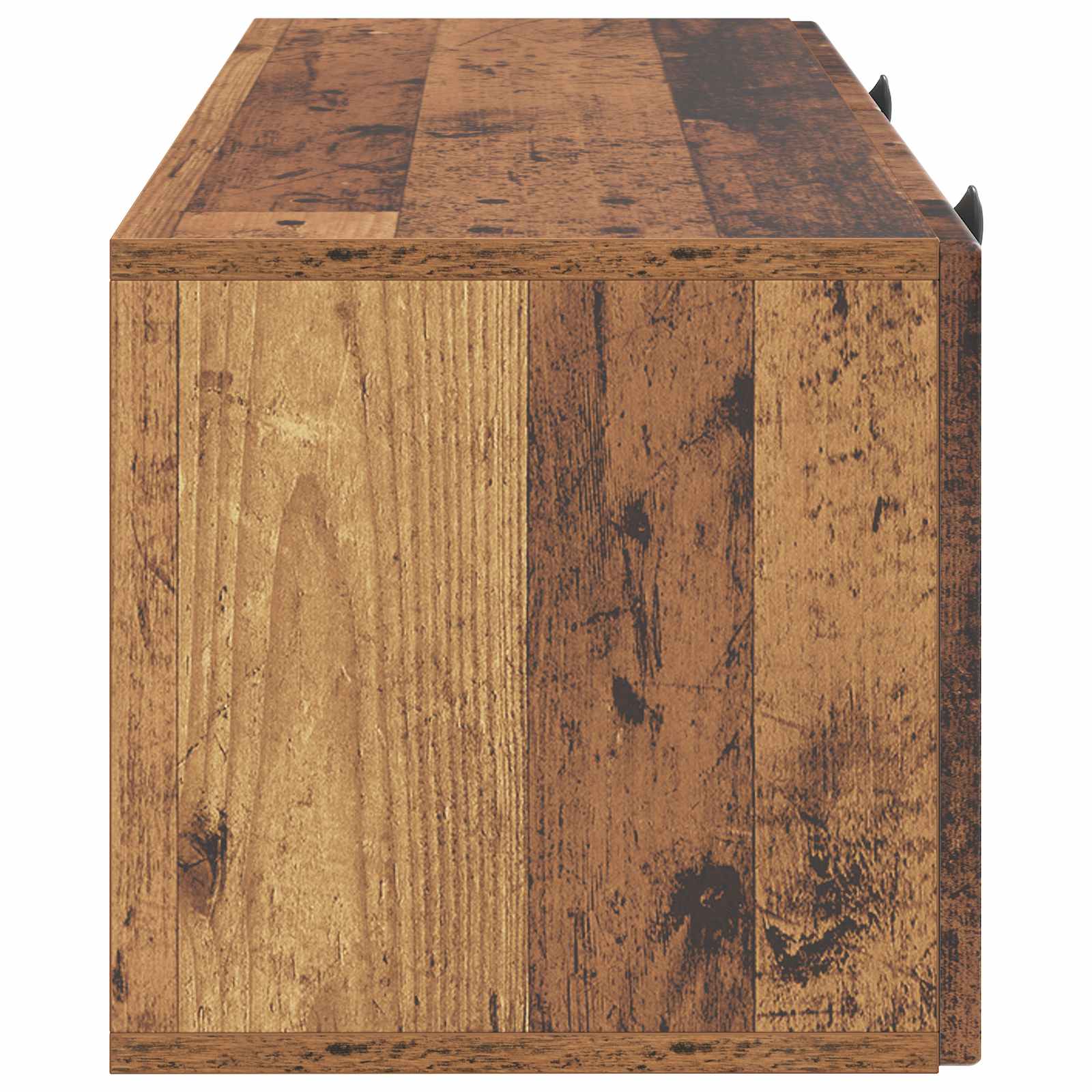 Wandmontierter TV-Schrank Altholz 78,5 x 31 x 30 cm