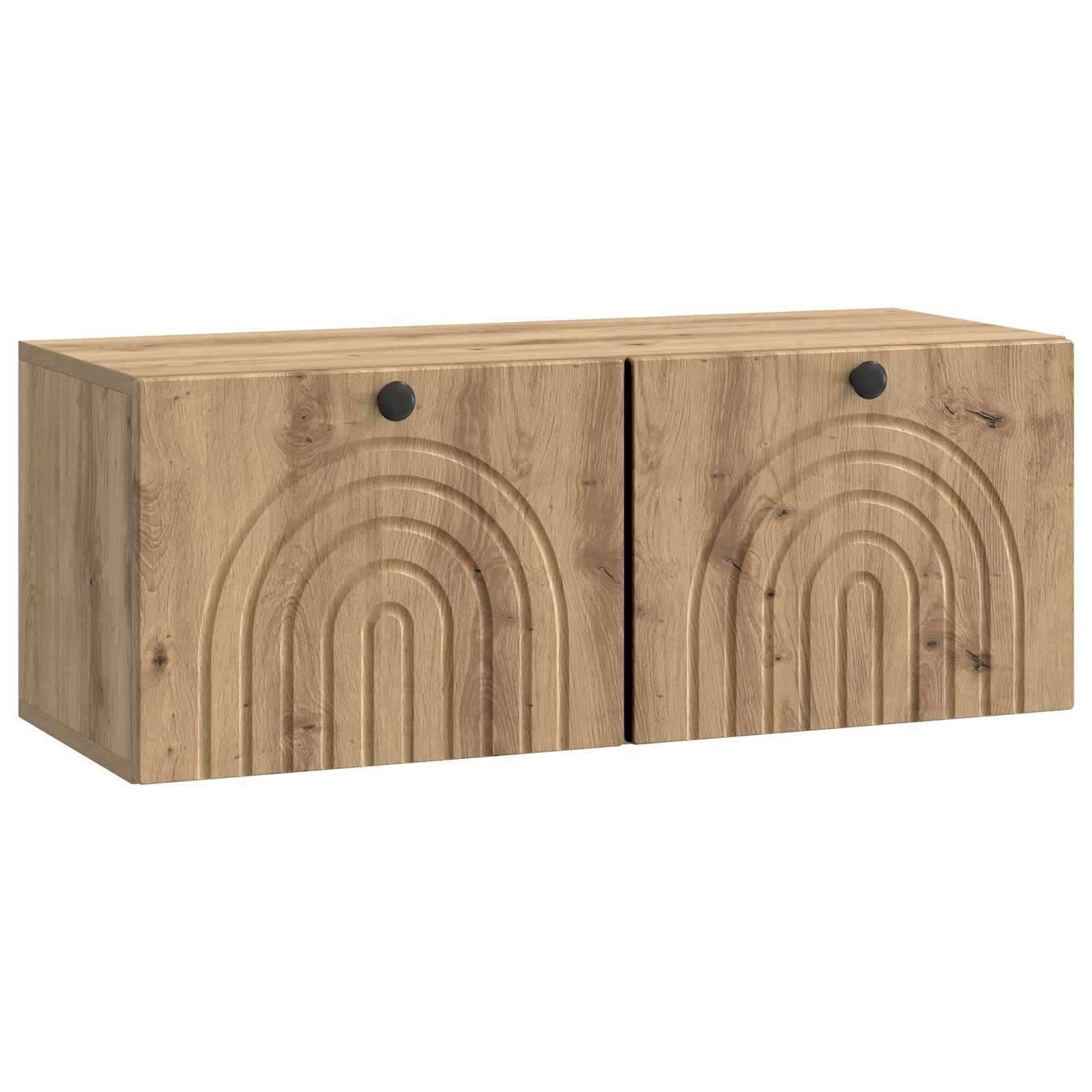 Wandmontierter TV-Schrank 78,5 x 31 x 30 cm Artisan-Eiche