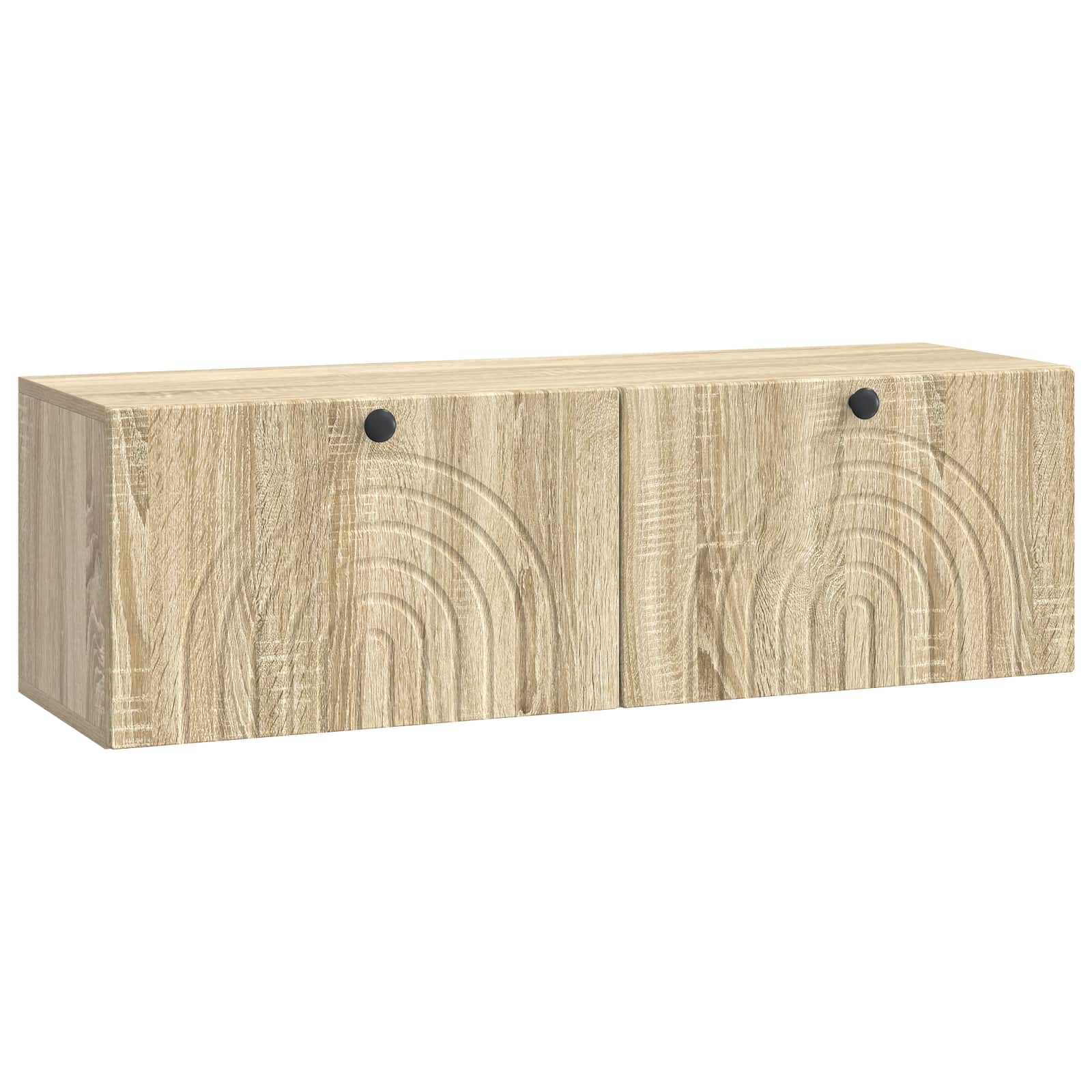 Wandmontierter TV-Schrank Sonoma-Eiche 98 x 31 x 30 cm