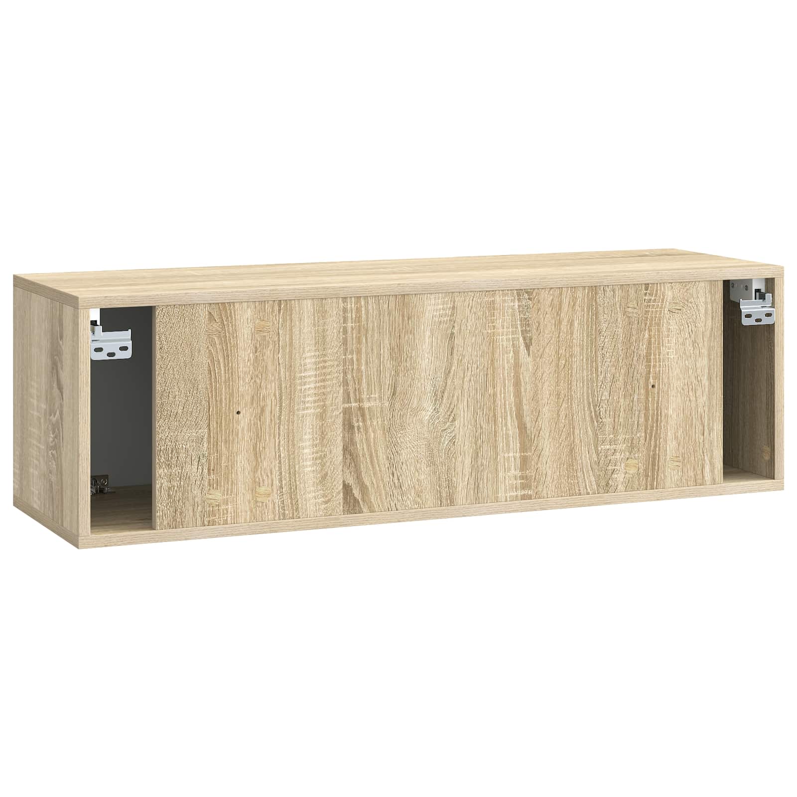 Wandmontierter TV-Schrank Sonoma-Eiche 98 x 31 x 30 cm
