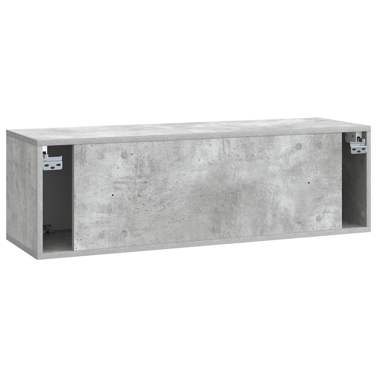 Wandmontierter TV-Schrank Betongrau 98 x 31 x 30 cm