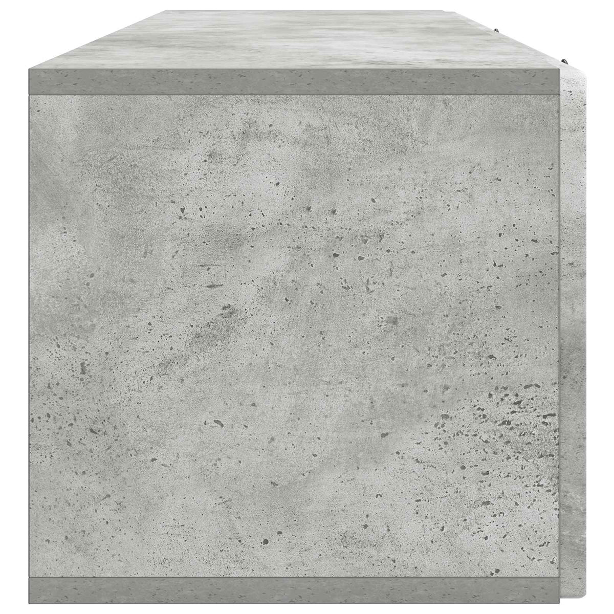 Wandmontierter TV-Schrank Betongrau 98 x 31 x 30 cm