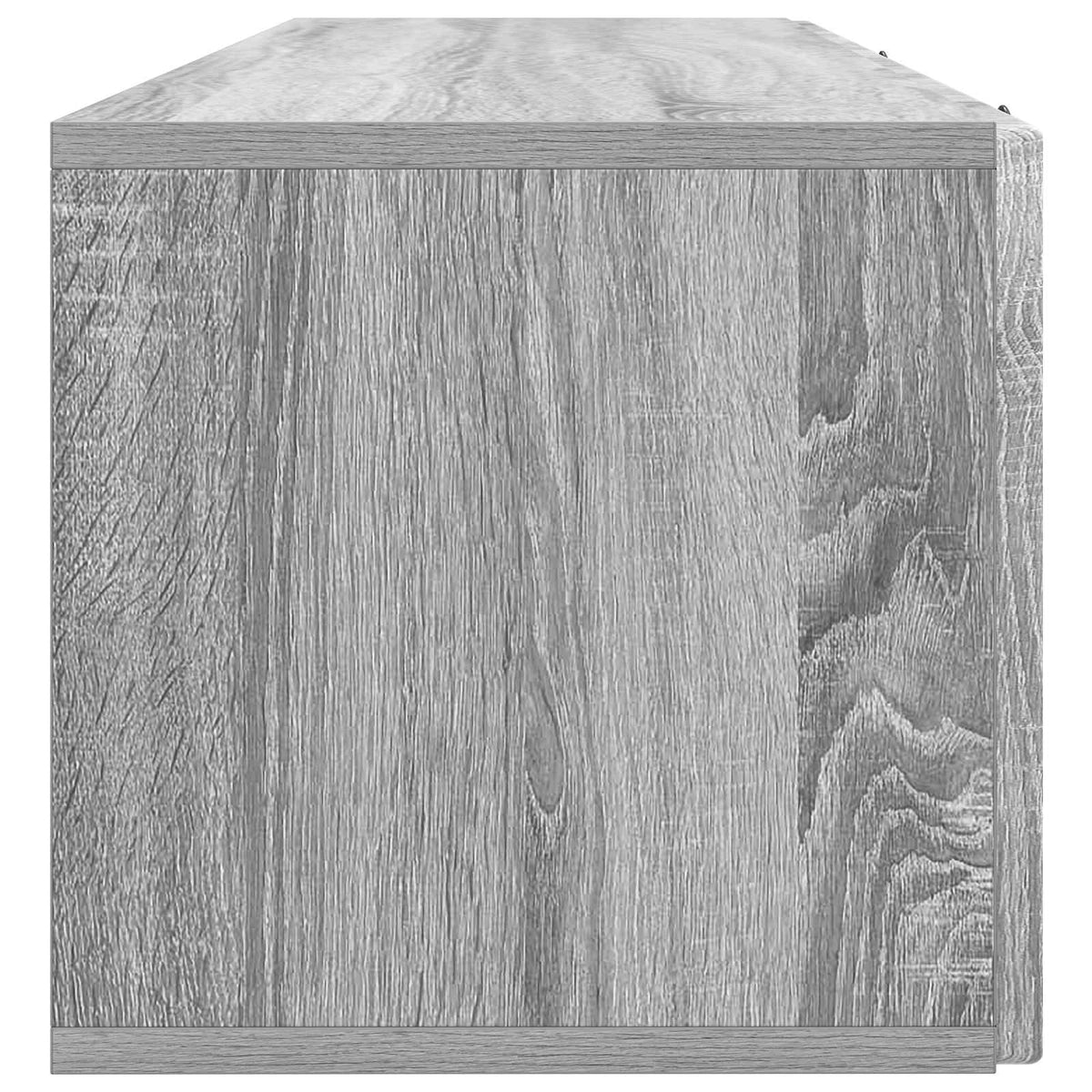Wandmontierter TV-Schrank Graues Sonoma 98 x 31 x 30 cm