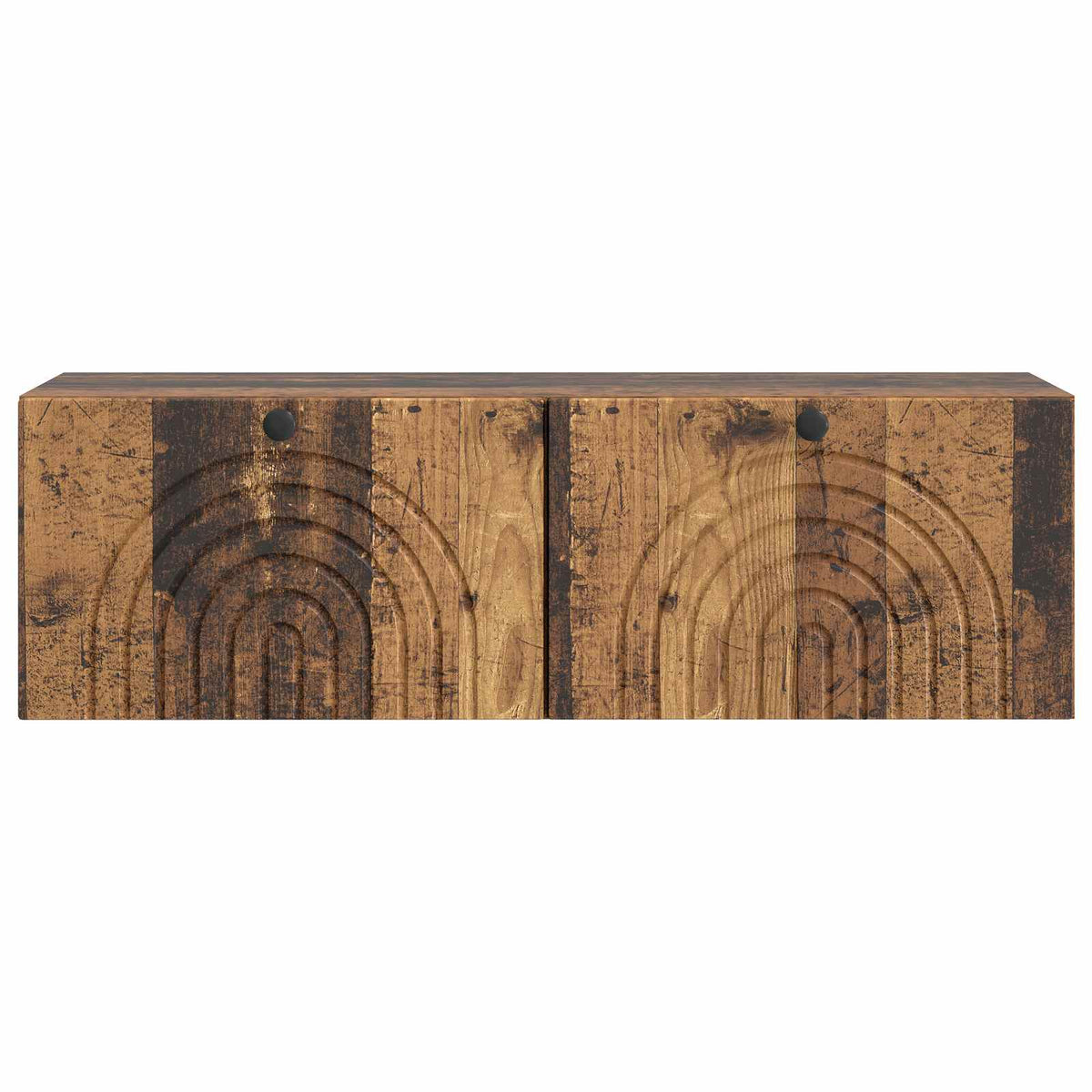 Wandmontierter TV-Schrank Altholz 98 x 31 x 30 cm Holzwerkstoff