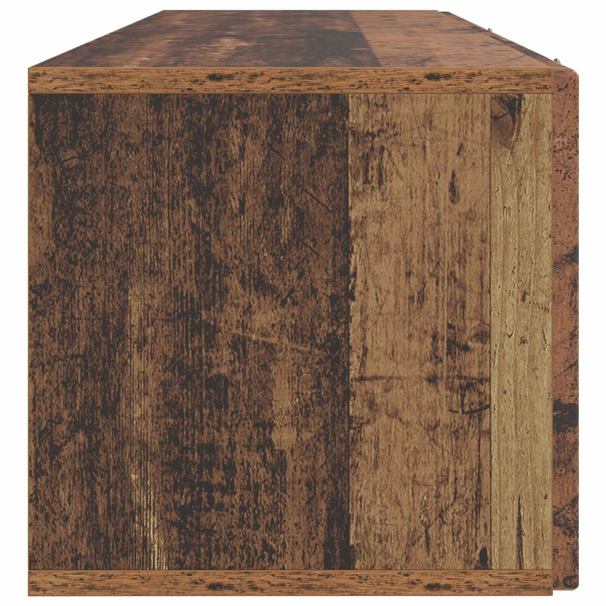 Wandmontierter TV-Schrank Altholz 98 x 31 x 30 cm Holzwerkstoff
