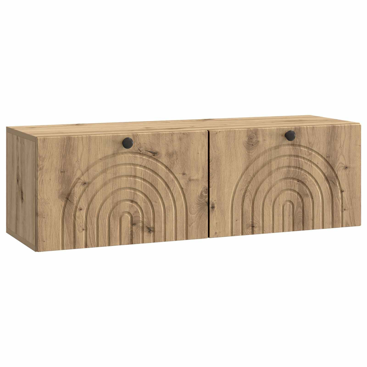 Wandmontierter TV-Schrank 98 x 31 x 30 cm Artisan-Eiche