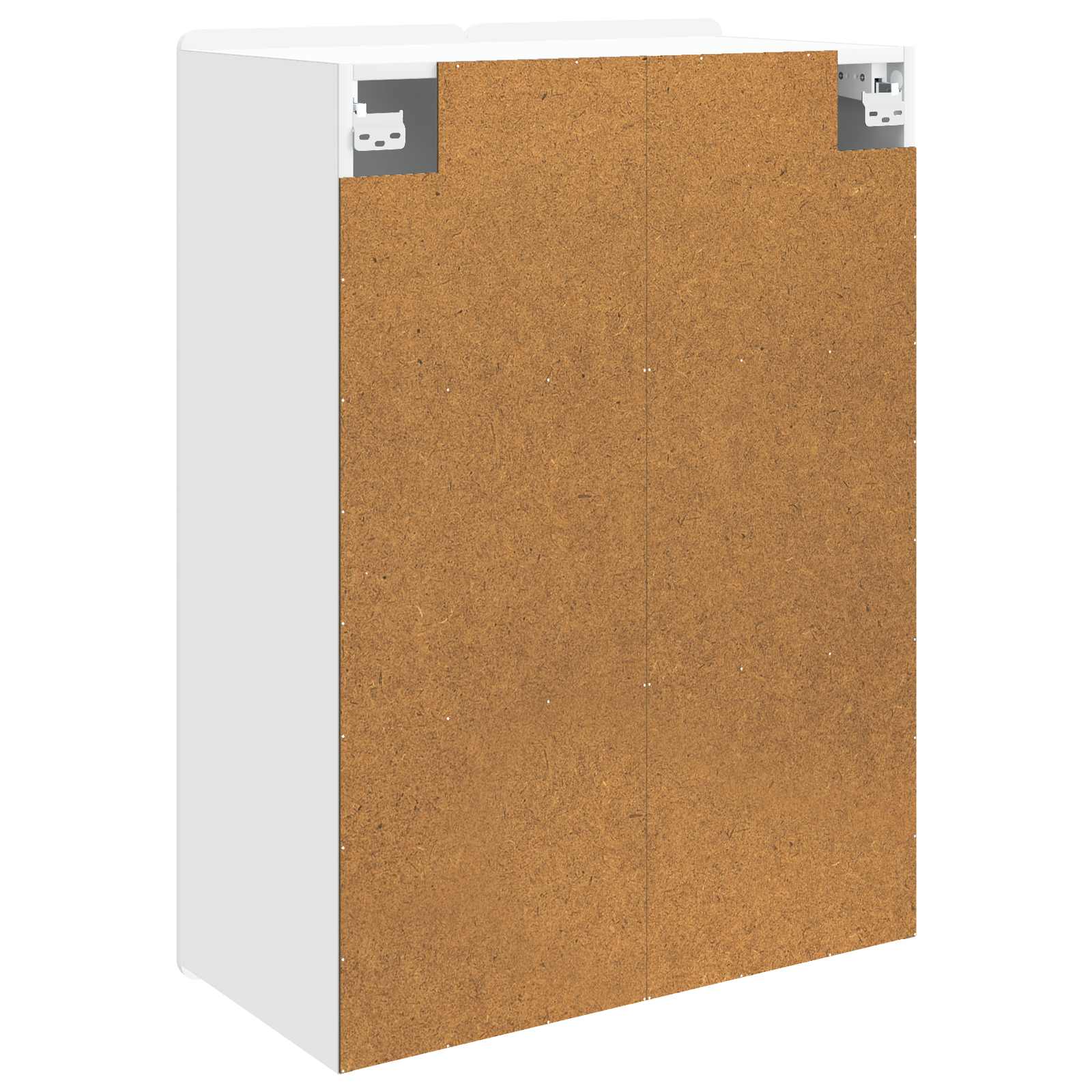Wandschrank Weiß 66 x 34,5 x 92 cm Holzwerkstoff
