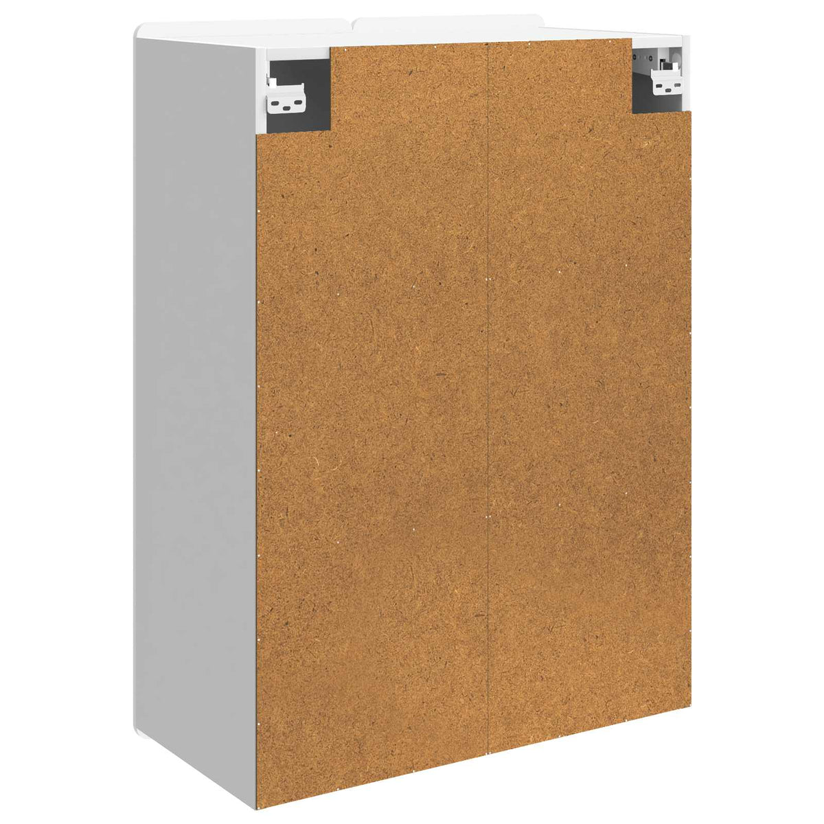 Wandschrank Hochglanz Weiß 66 x 34,5 x 92 cm Holzwerkstoff