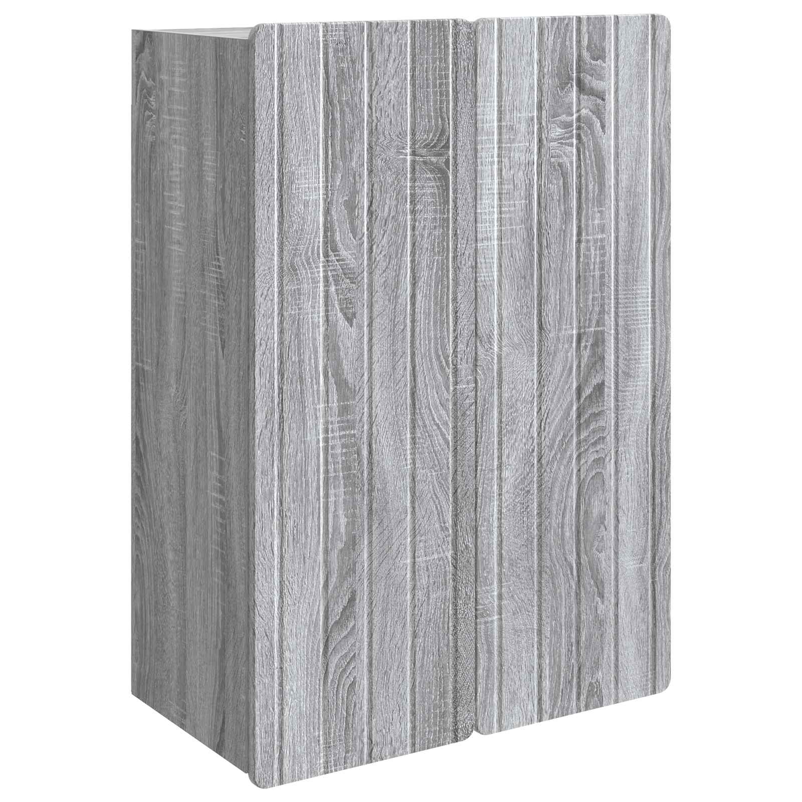 Wandschrank Grau Sonoma 66 x 34,5 x 92 cm Holzwerkstoff