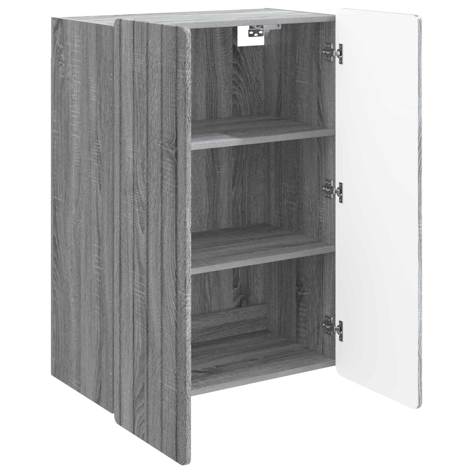 Wandschrank Grau Sonoma 66 x 34,5 x 92 cm Holzwerkstoff