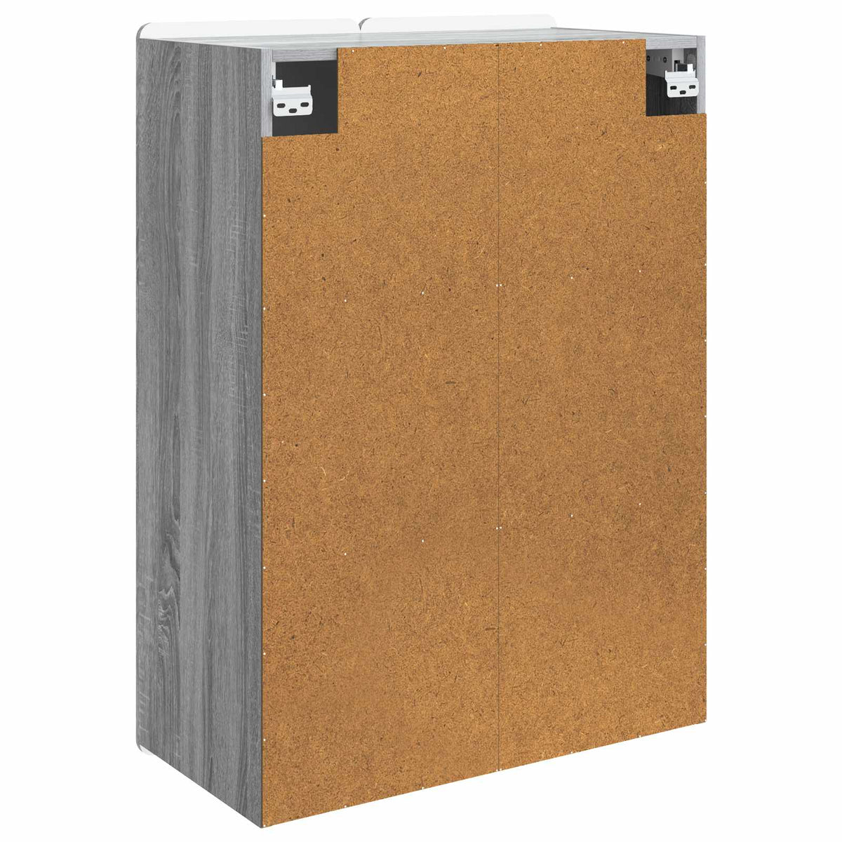 Wandschrank Grau Sonoma 66 x 34,5 x 92 cm Holzwerkstoff