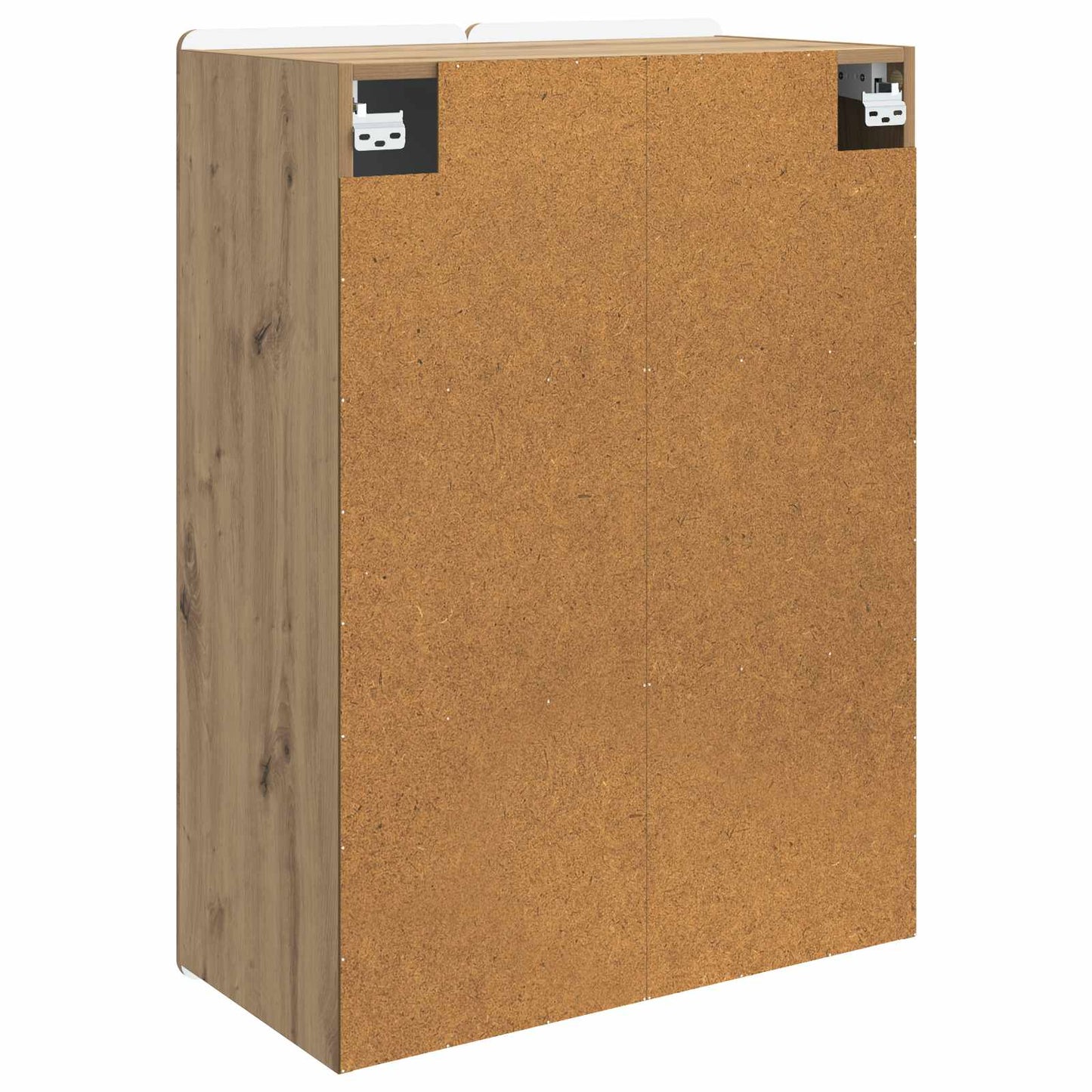 Wandschrank 66 x 34,5 x 92 cm Holzwerkstoff Artisan-Eiche