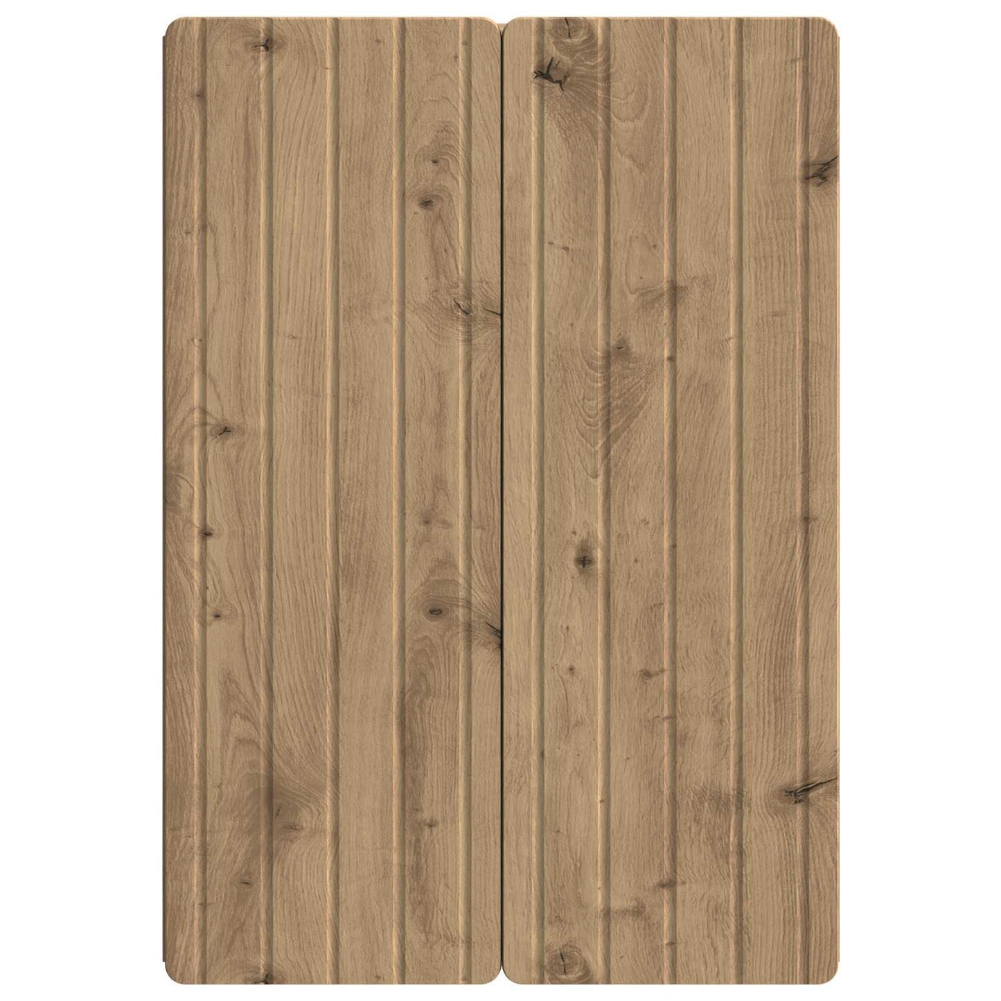 Wandschrank 66 x 34,5 x 92 cm Holzwerkstoff Artisan-Eiche