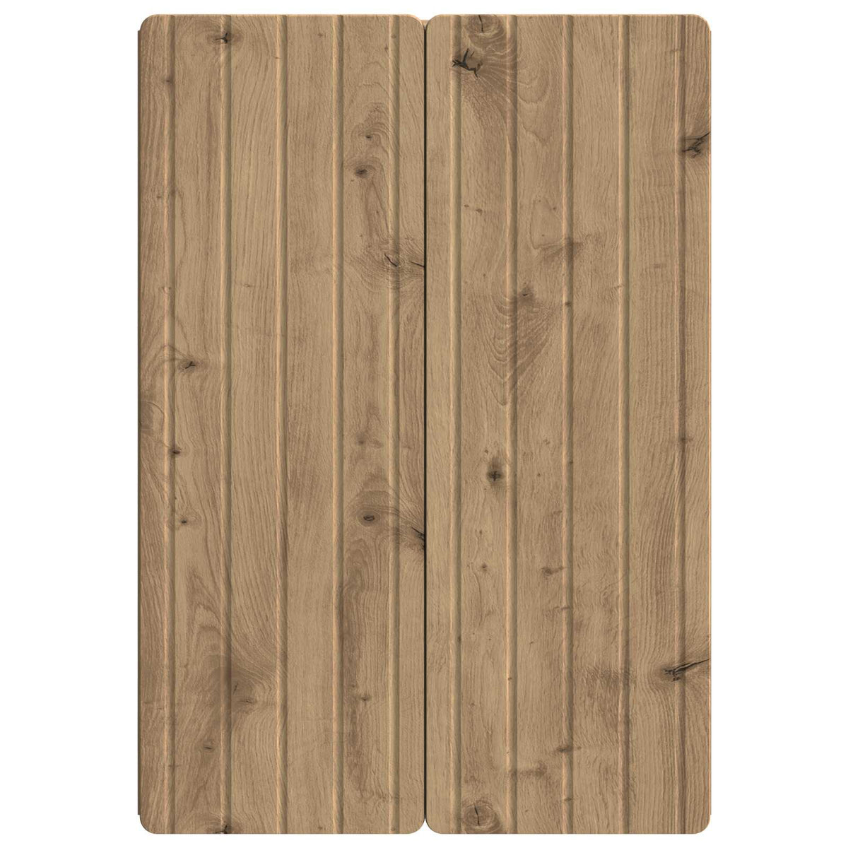 Wandschrank 66 x 34,5 x 92 cm Holzwerkstoff Artisan-Eiche