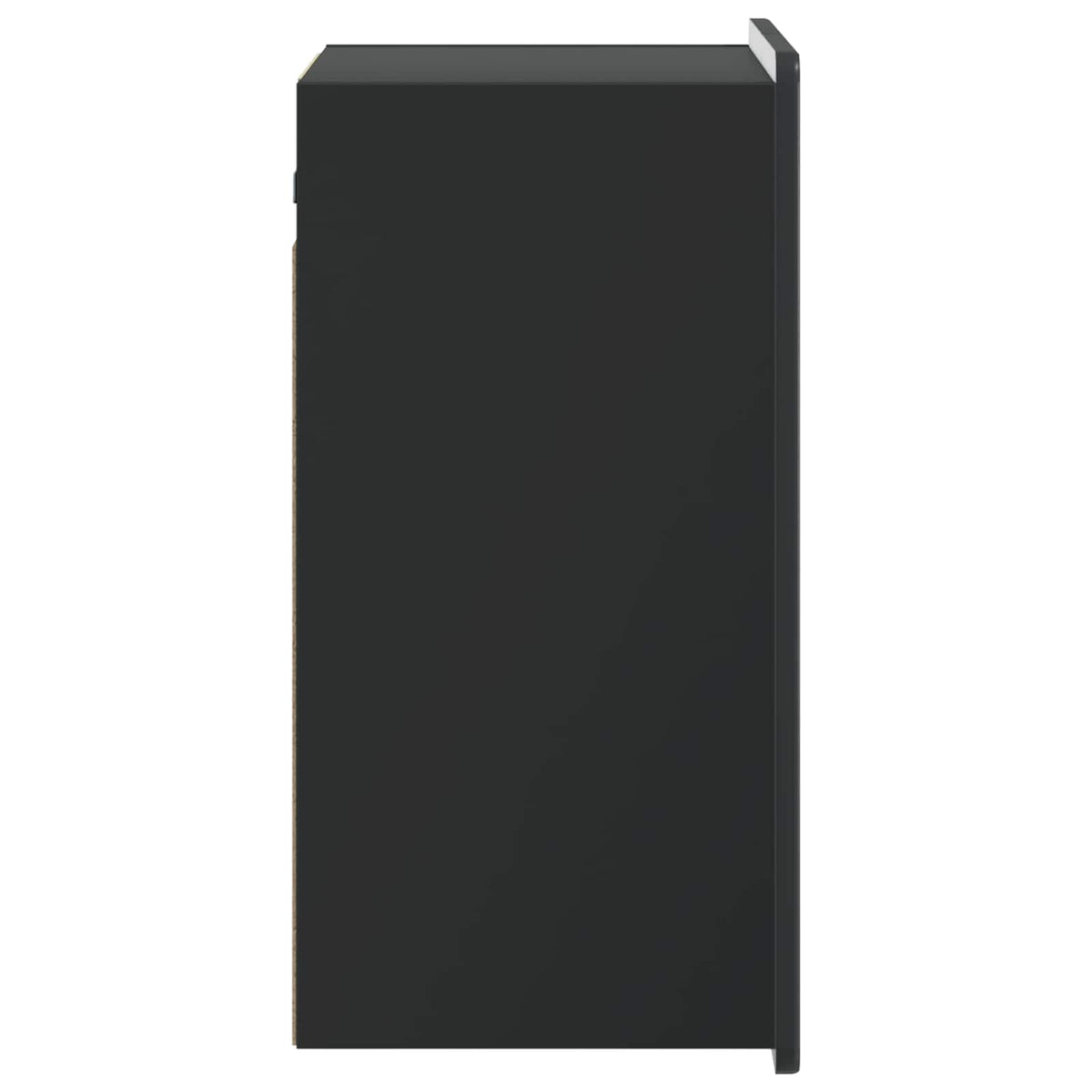 Wandschrank Schwarz 59 x 31 x 64 cm Holzwerkstoff