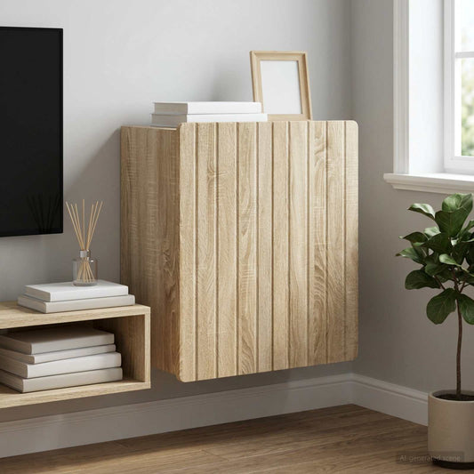 Wandschrank Sonoma-Eiche 59 x 31 x 64 cm Holzwerkstoff