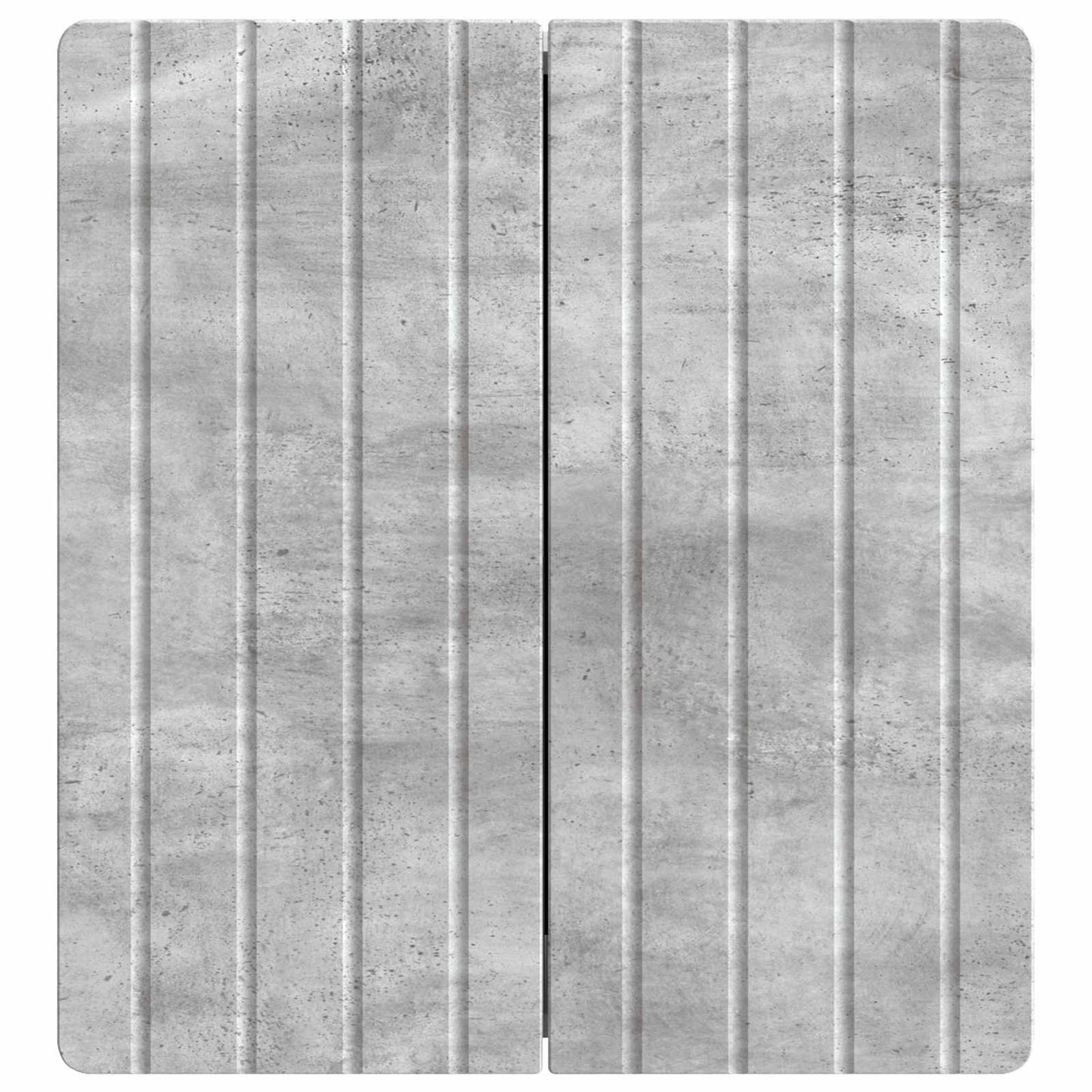 Wandschrank Betongrau 59 x 31 x 64 cm Holzwerkstoff