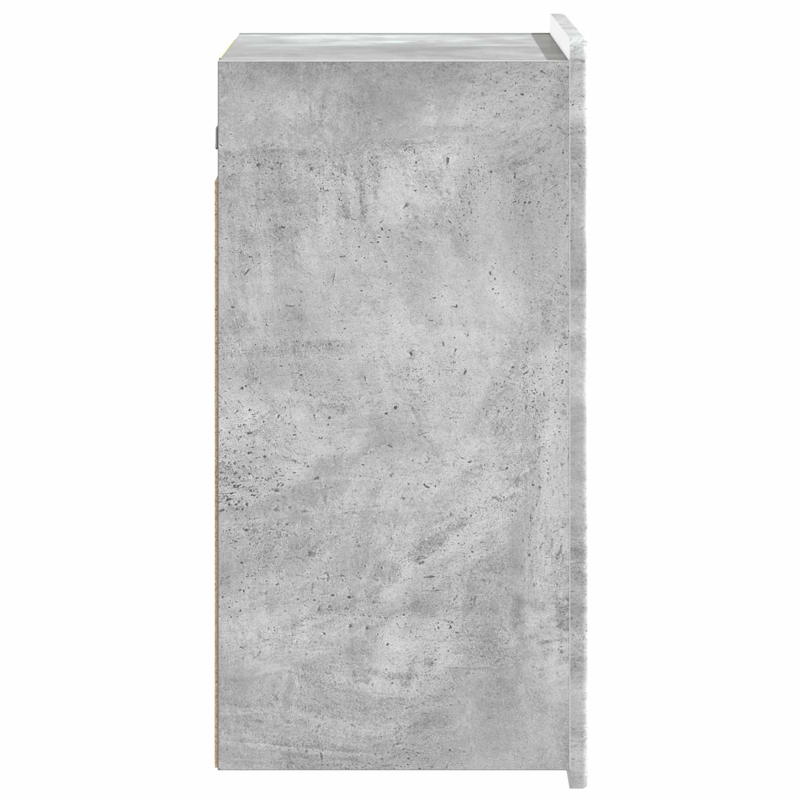 Wandschrank Betongrau 59 x 31 x 64 cm Holzwerkstoff