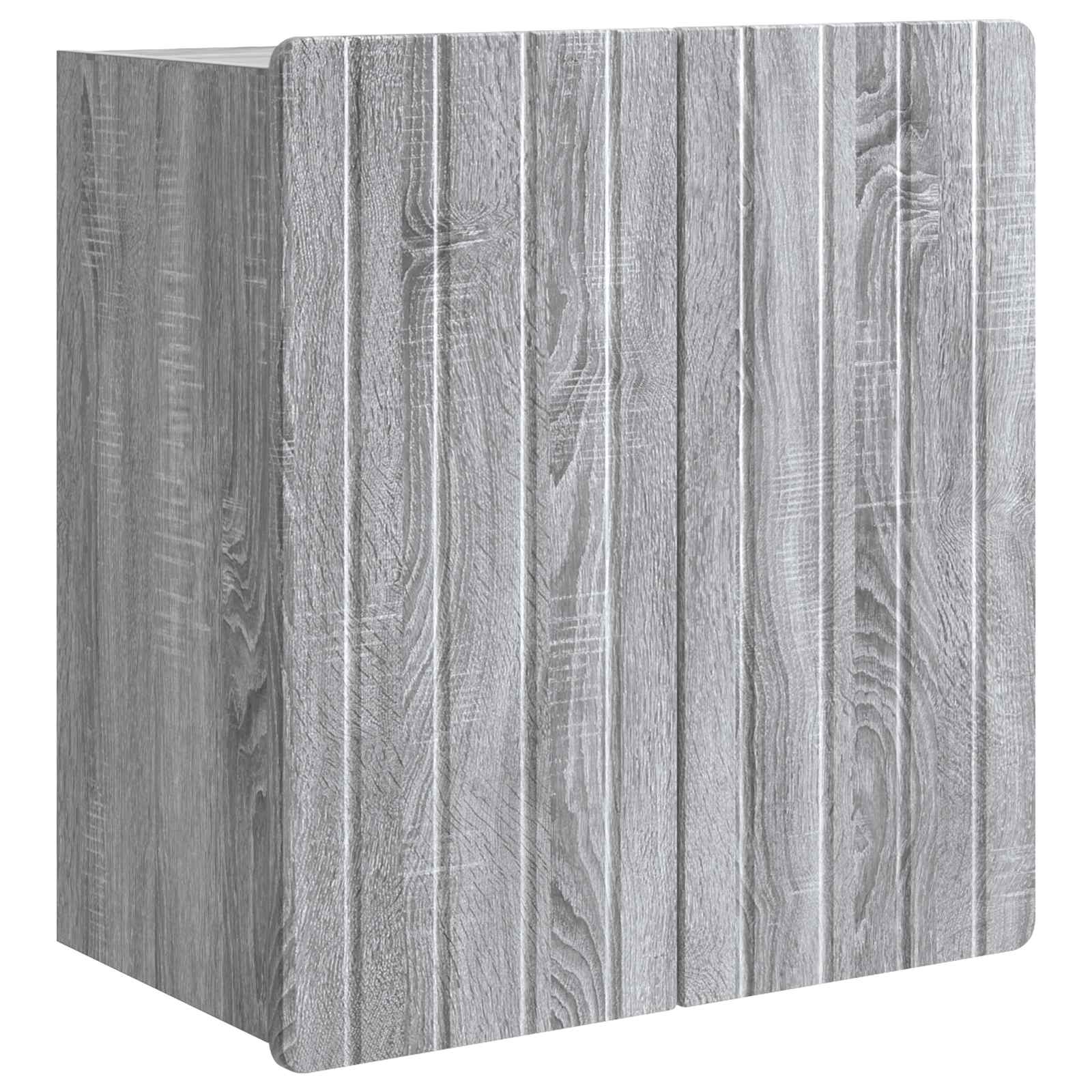 Wandschrank Grau Sonoma 59 x 31 x 64 cm Holzwerkstoff