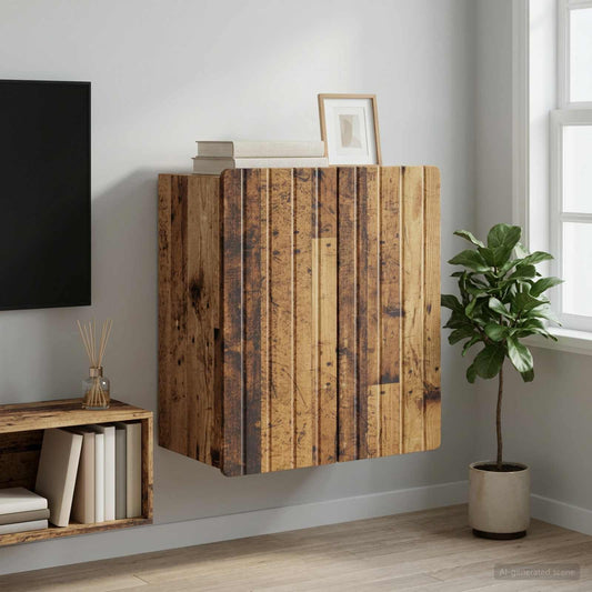Wandschrank Altholz 59 x 31 x 64 cm Holzwerkstoff
