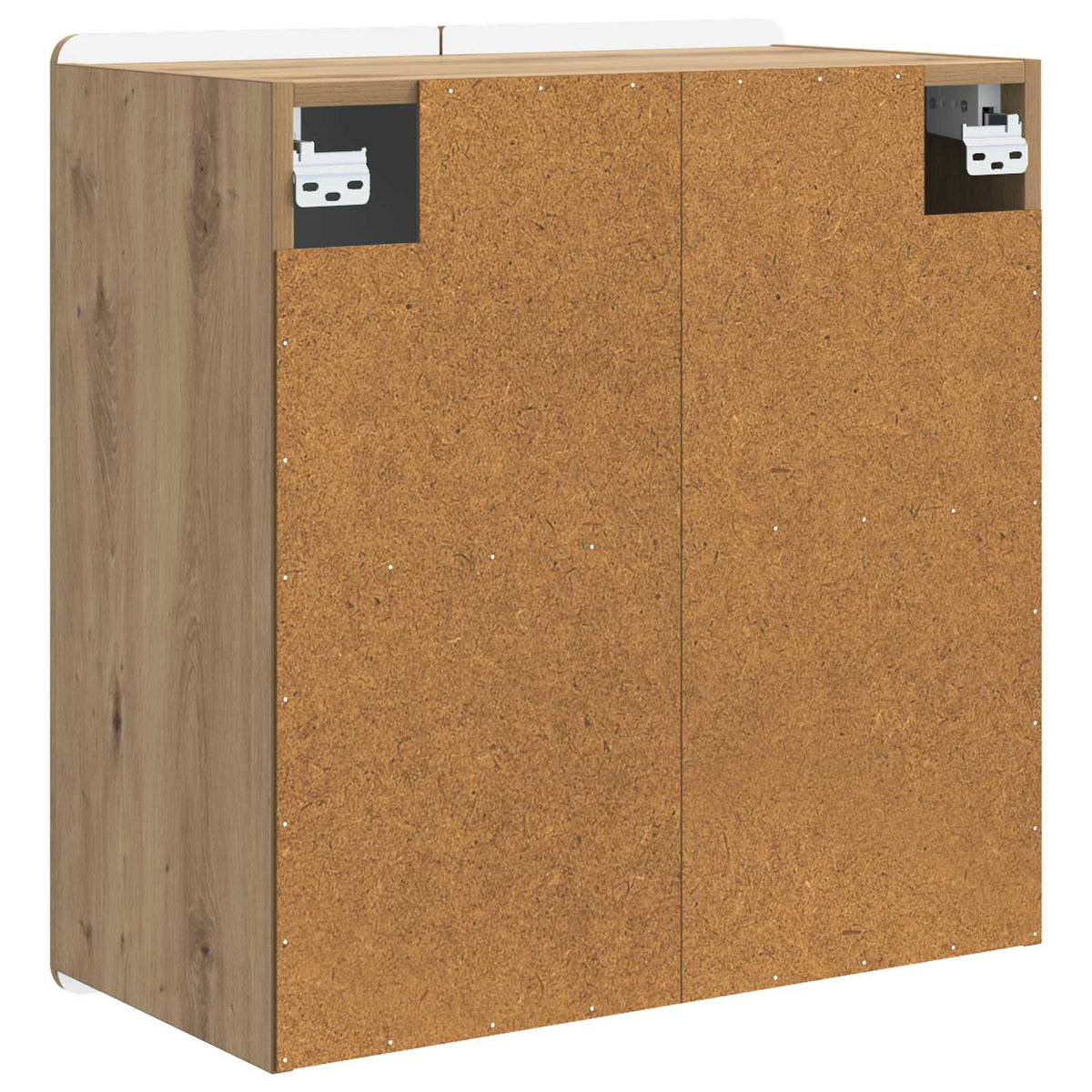 Wandschrank 59 x 31 x 64 cm Holzwerkstoff Artisan-Eiche