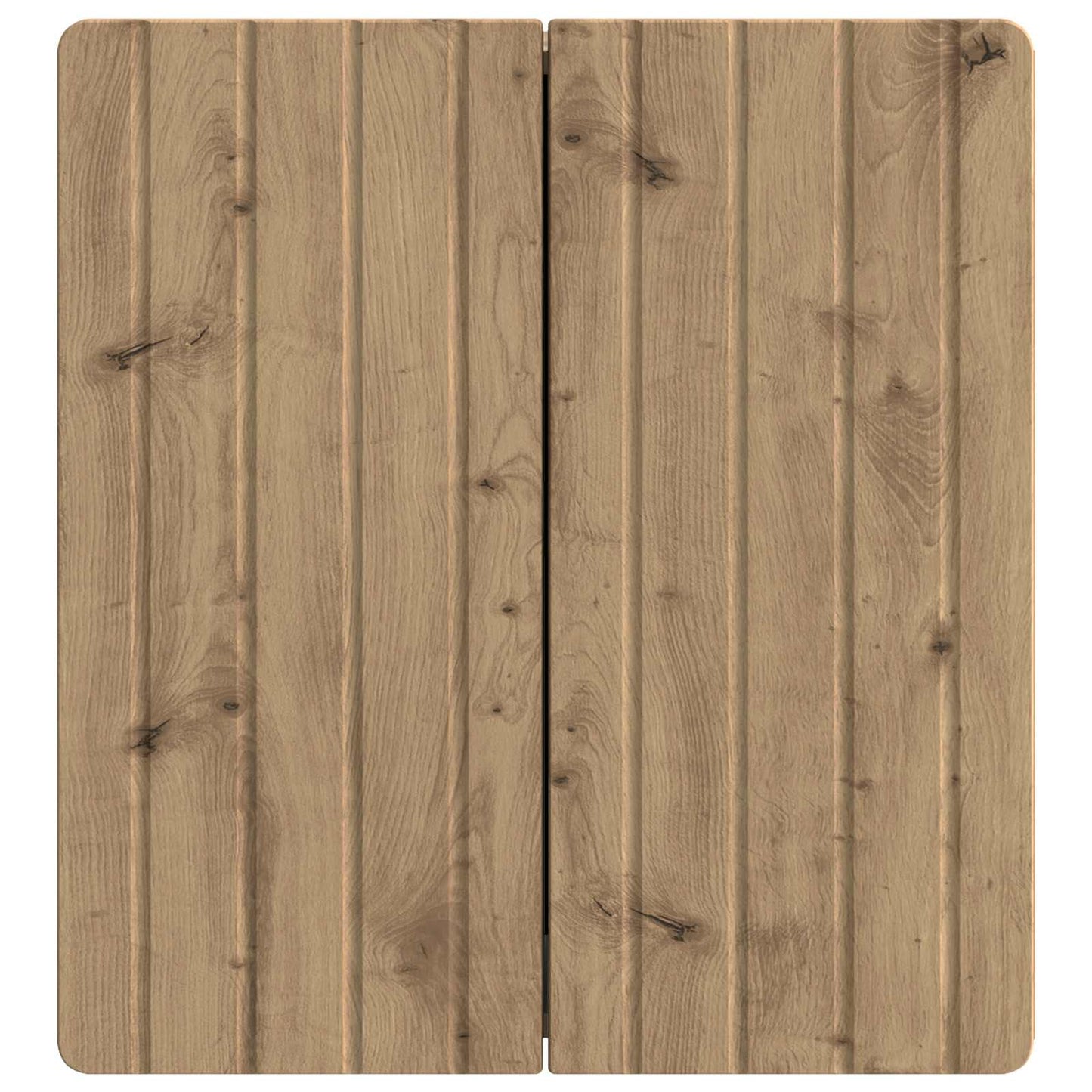 Wandschrank 59 x 31 x 64 cm Holzwerkstoff Artisan-Eiche