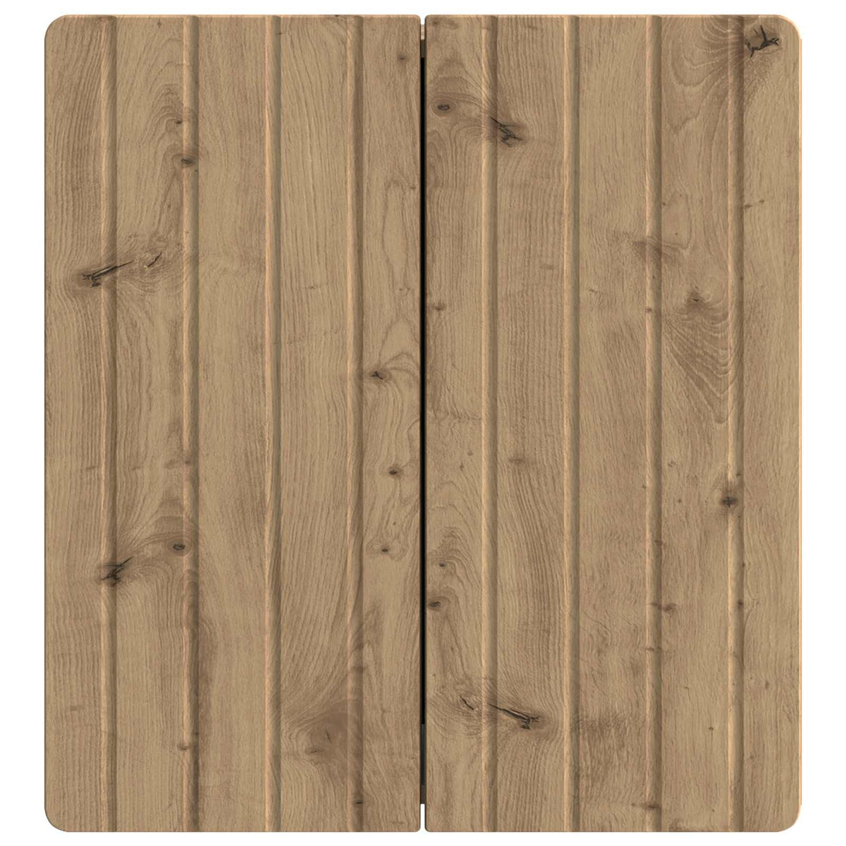 Wandschrank 59 x 31 x 64 cm Holzwerkstoff Artisan-Eiche