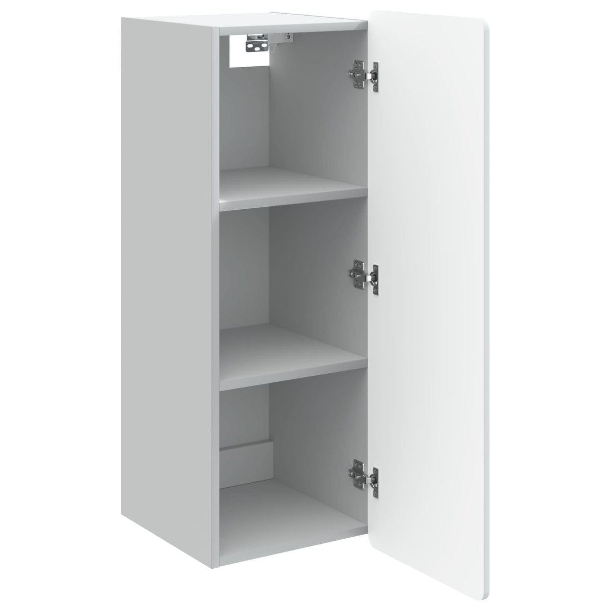 Wandschrank Weiß 33 x 34,5 x 94 cm Holzwerkstoff
