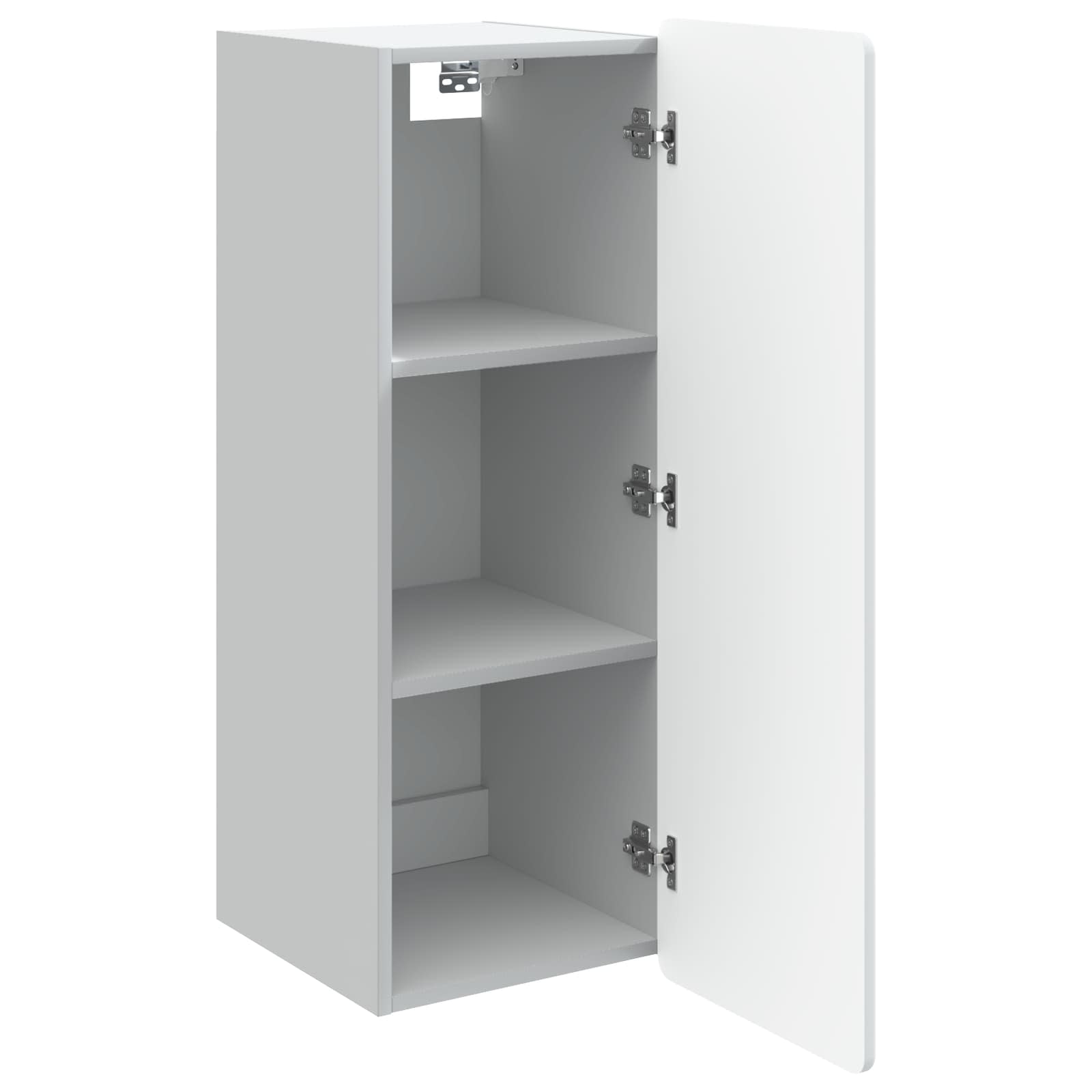 Wandschrank Weiß 33 x 34,5 x 94 cm Holzwerkstoff