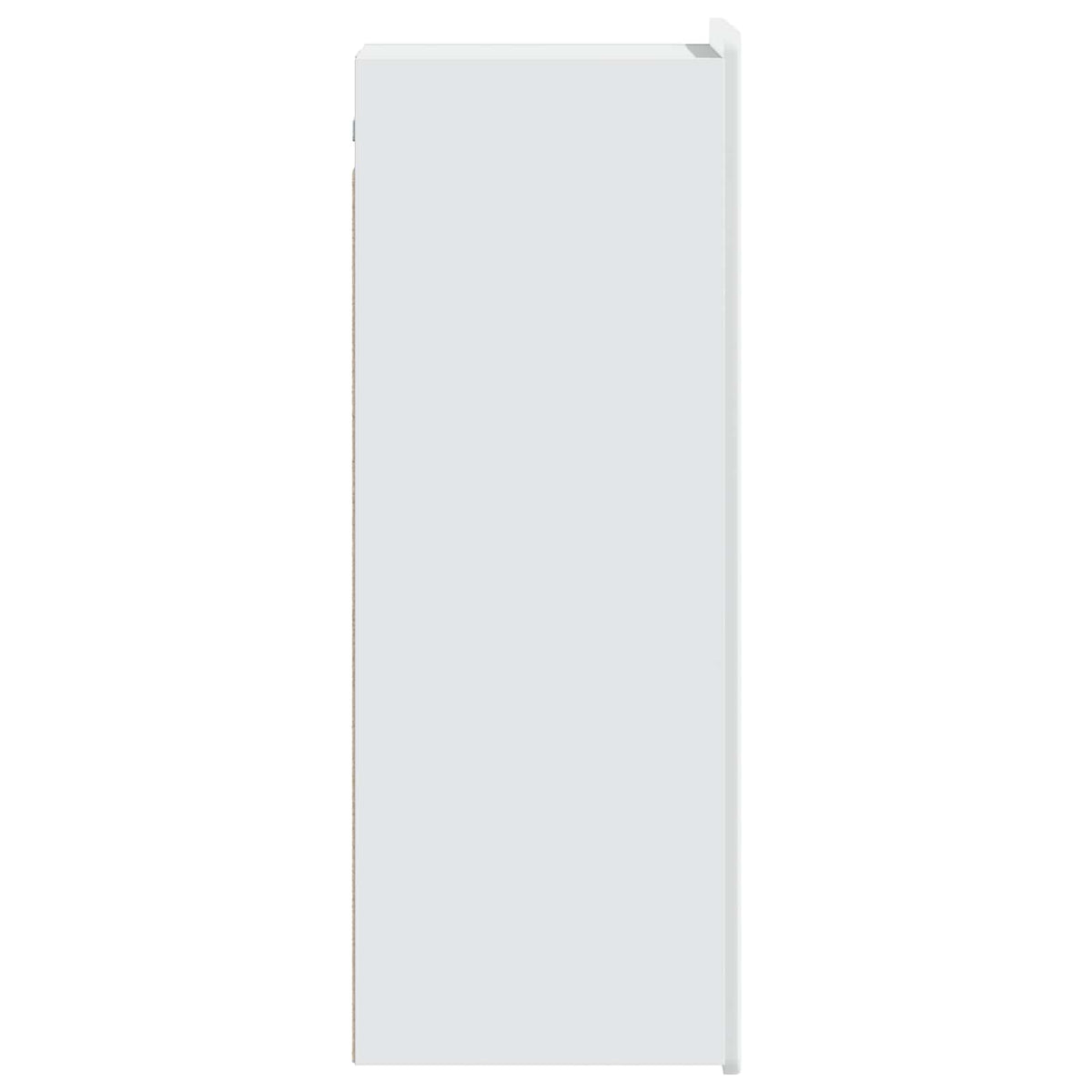Wandschrank Weiß 33 x 34,5 x 94 cm Holzwerkstoff