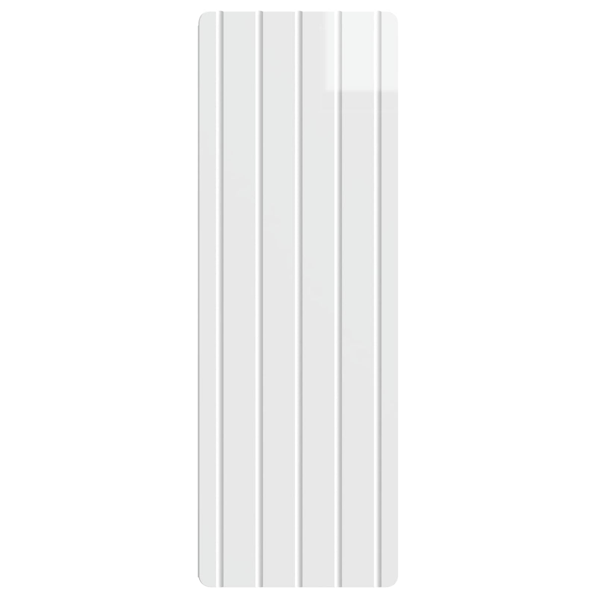 Wandschrank Hochglanz Weiß 33 x 34,5 x 94 cm Holzwerkstoff