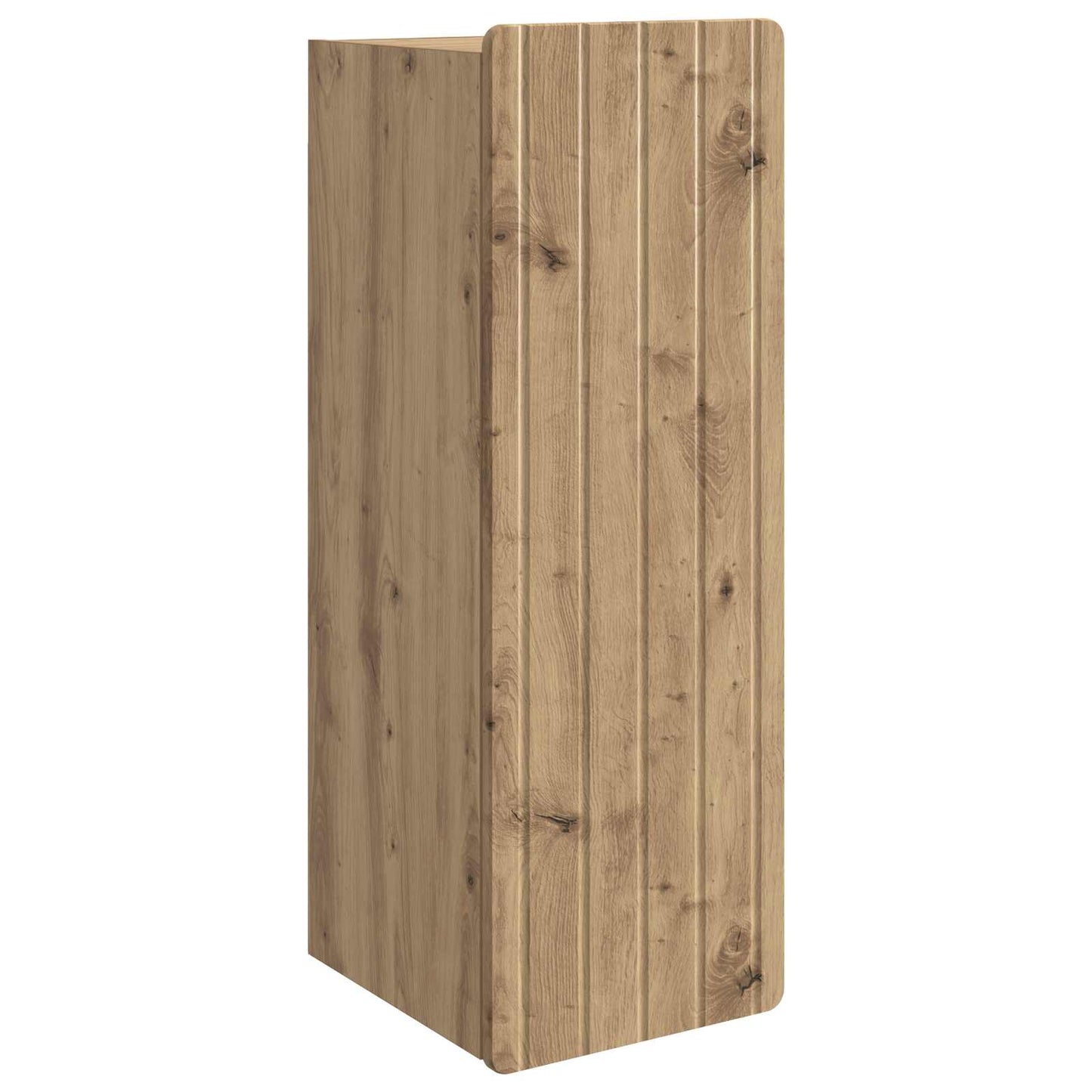Wandschrank 33 x 34,5 x 94 cm Holzwerkstoff Artisan-Eiche