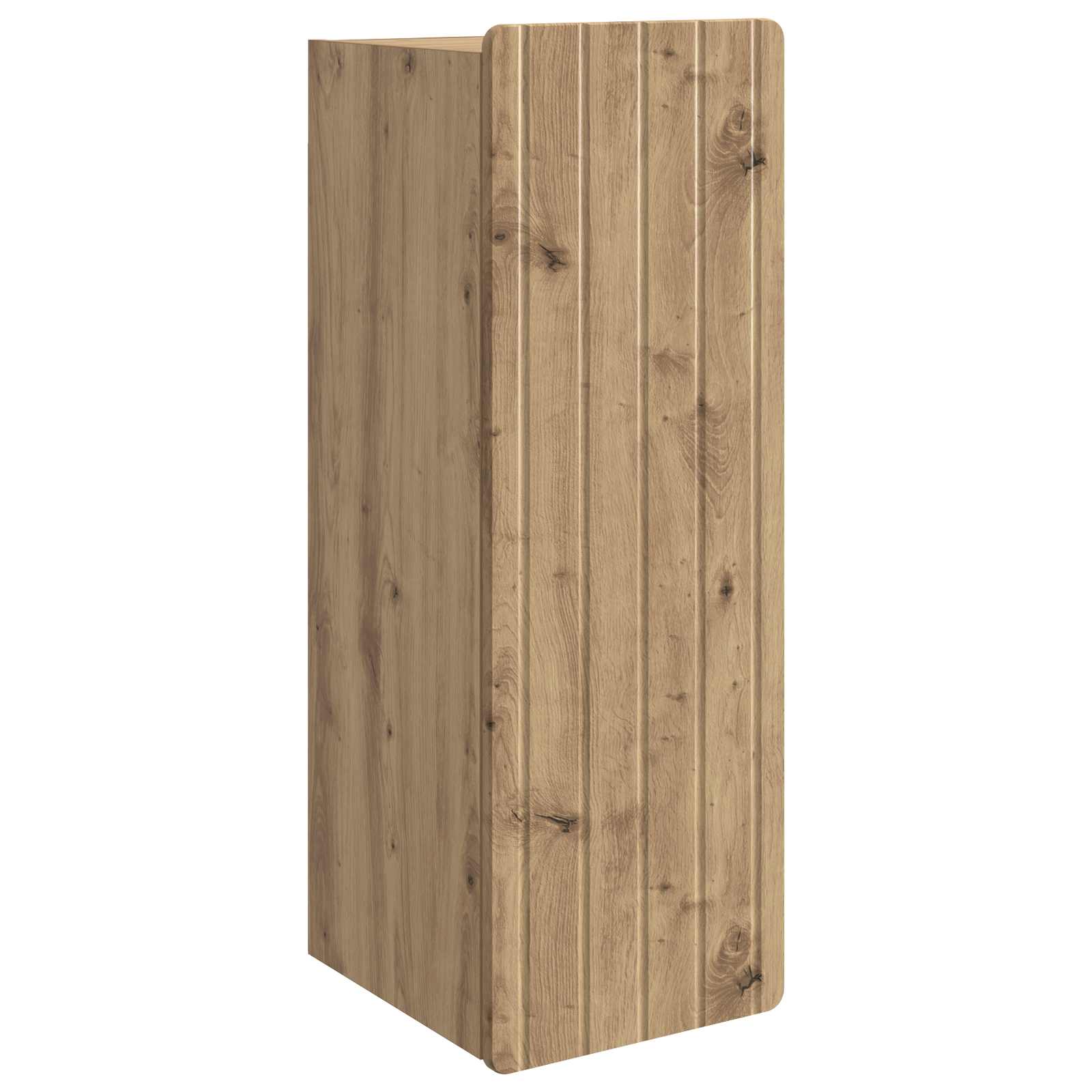 Wandschrank 33 x 34,5 x 94 cm Holzwerkstoff Artisan-Eiche