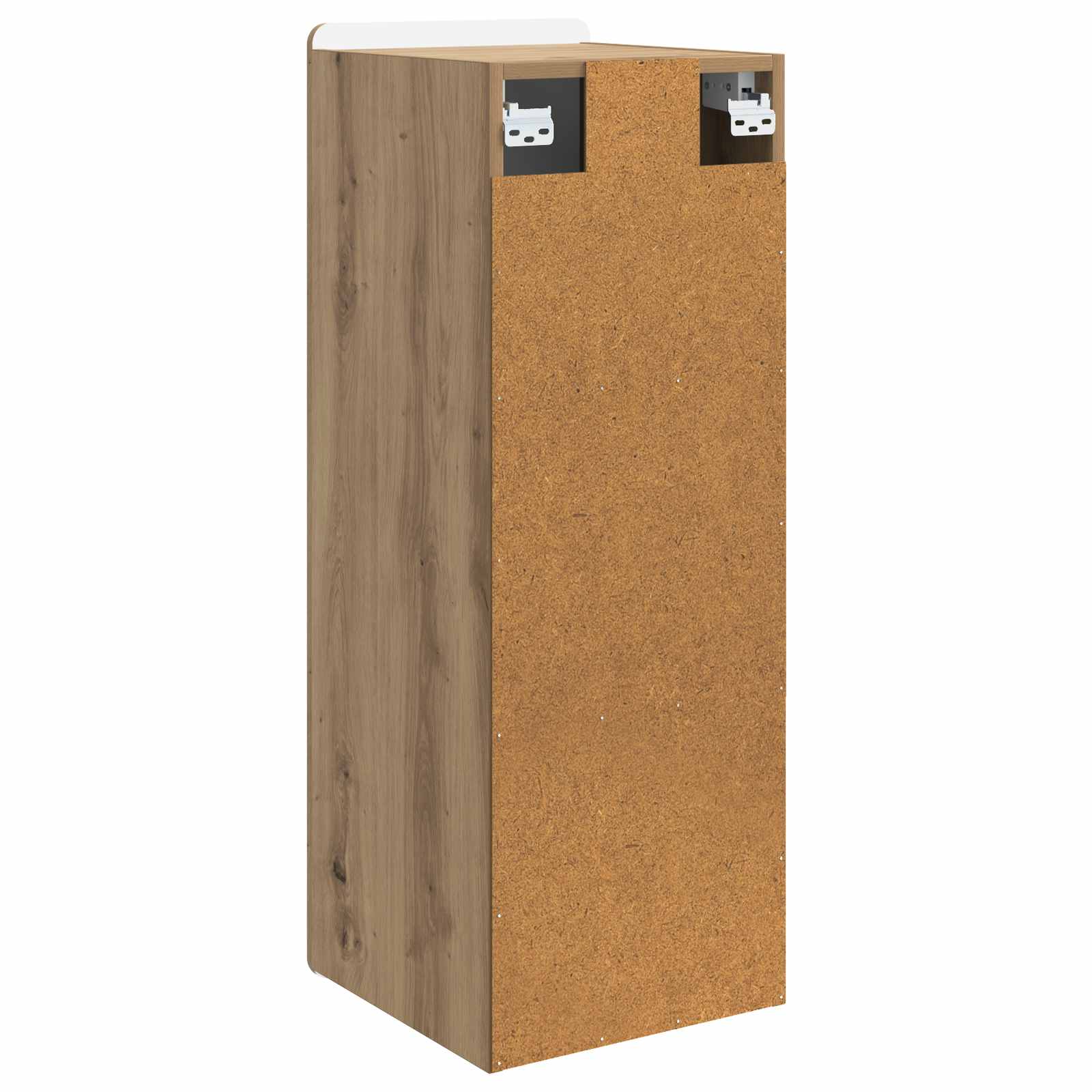 Wandschrank 33 x 34,5 x 94 cm Holzwerkstoff Artisan-Eiche