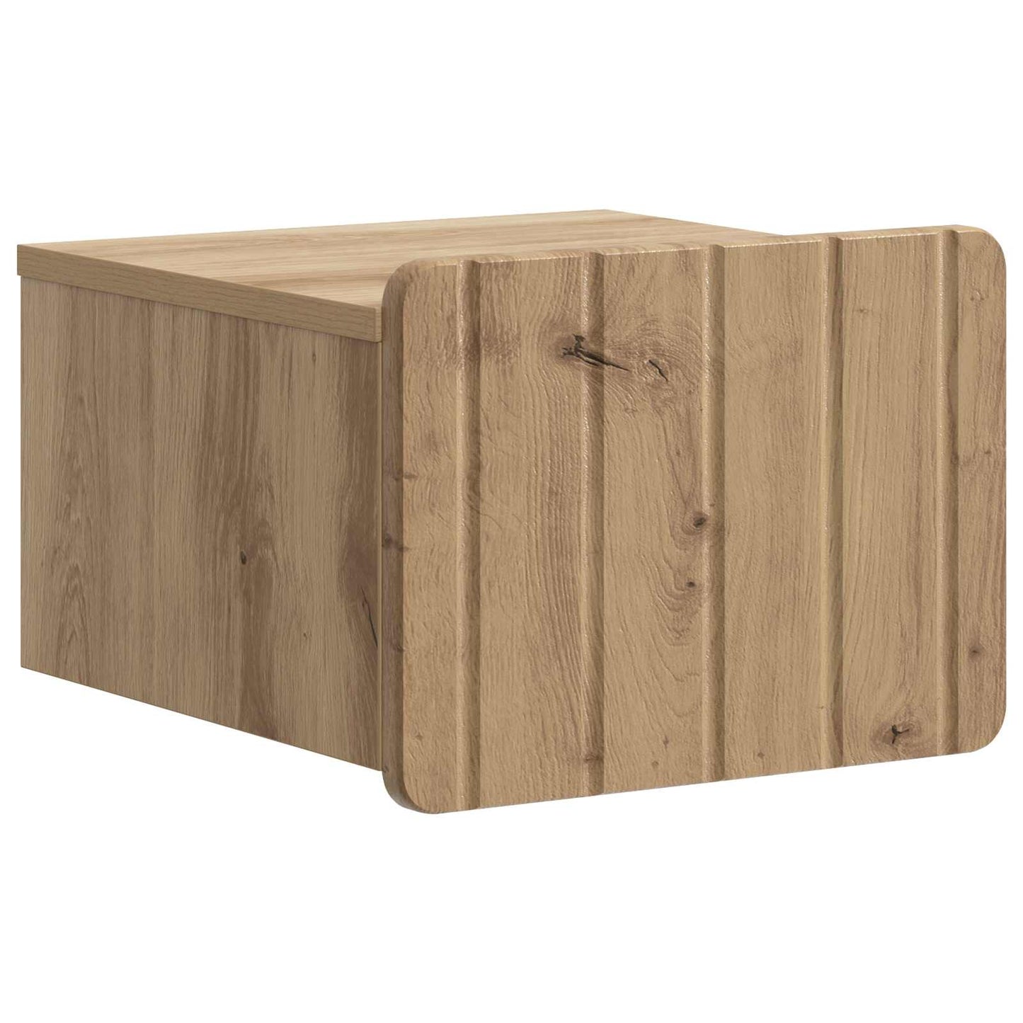 Wandmontierter Nachttisch 2 stk. Artisan-Eiche