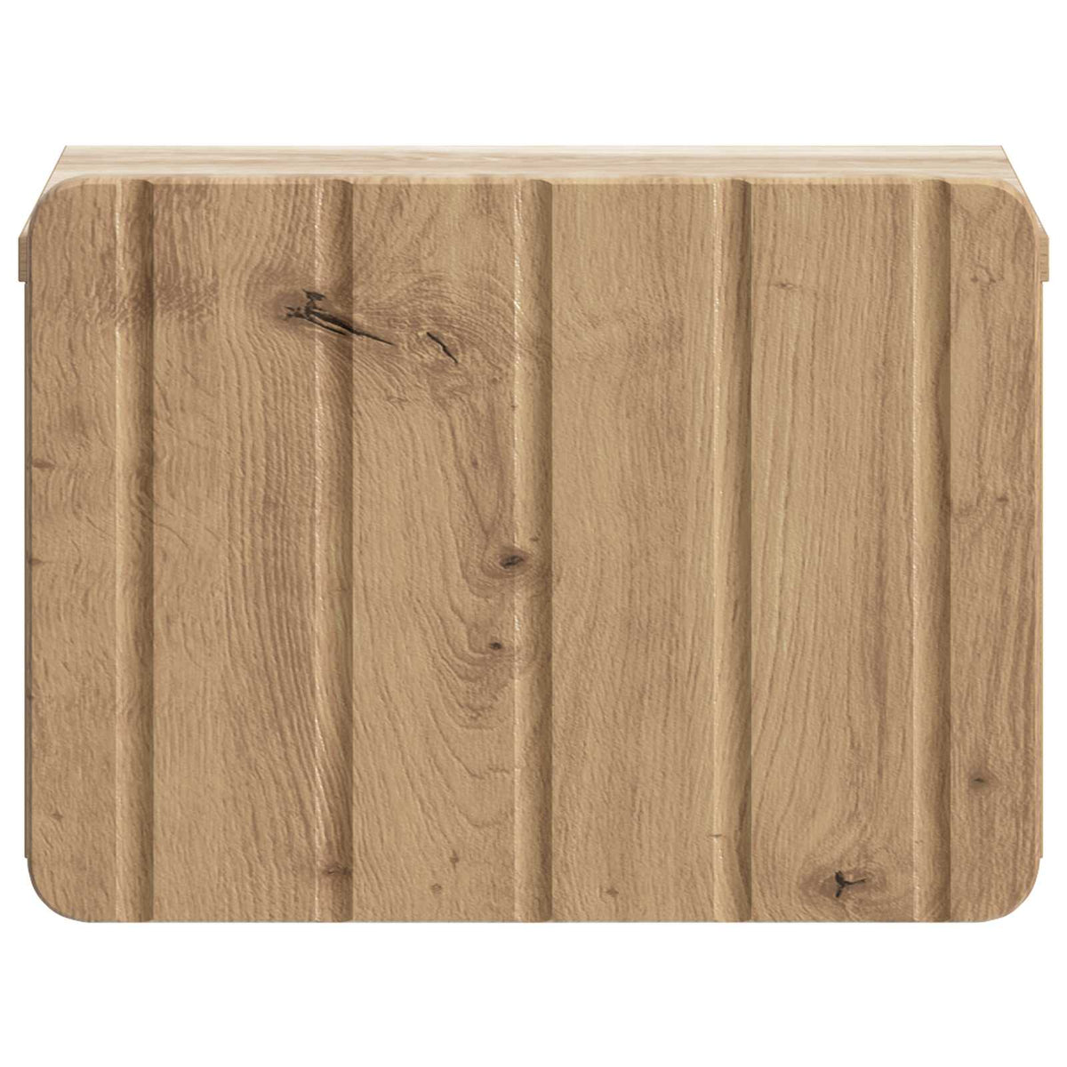 Wandmontierter Nachttisch 2 stk. Artisan-Eiche