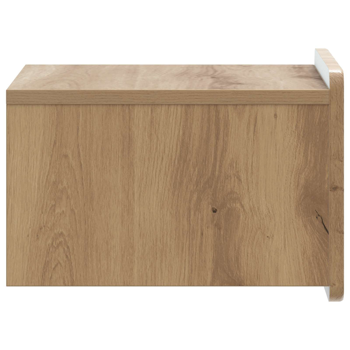 Wandmontierter Nachttisch 2 stk. Artisan-Eiche