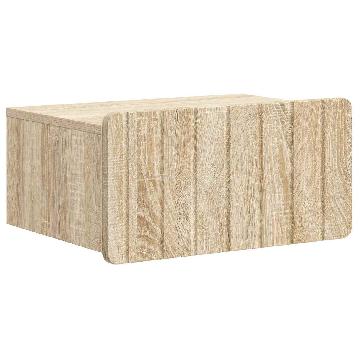Wandmontierter Nachttisch Sonoma-Eiche 49 x 34,5 x 24 cm