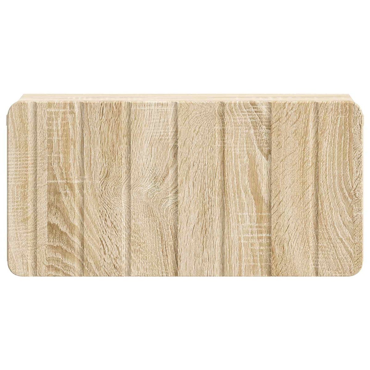 Wandmontierter Nachttisch Sonoma-Eiche 49 x 34,5 x 24 cm