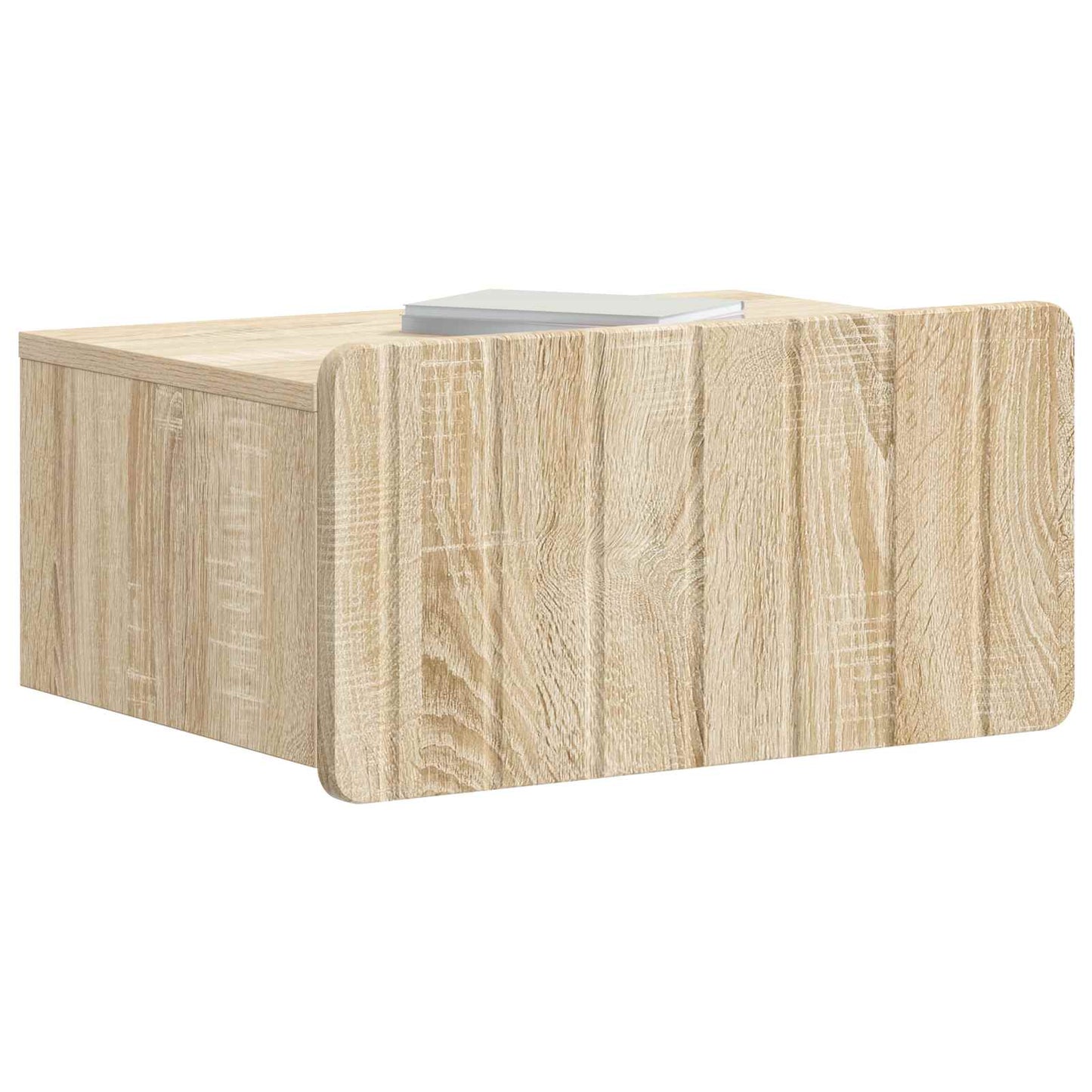 Wandmontierter Nachttisch Sonoma-Eiche 49 x 34,5 x 24 cm