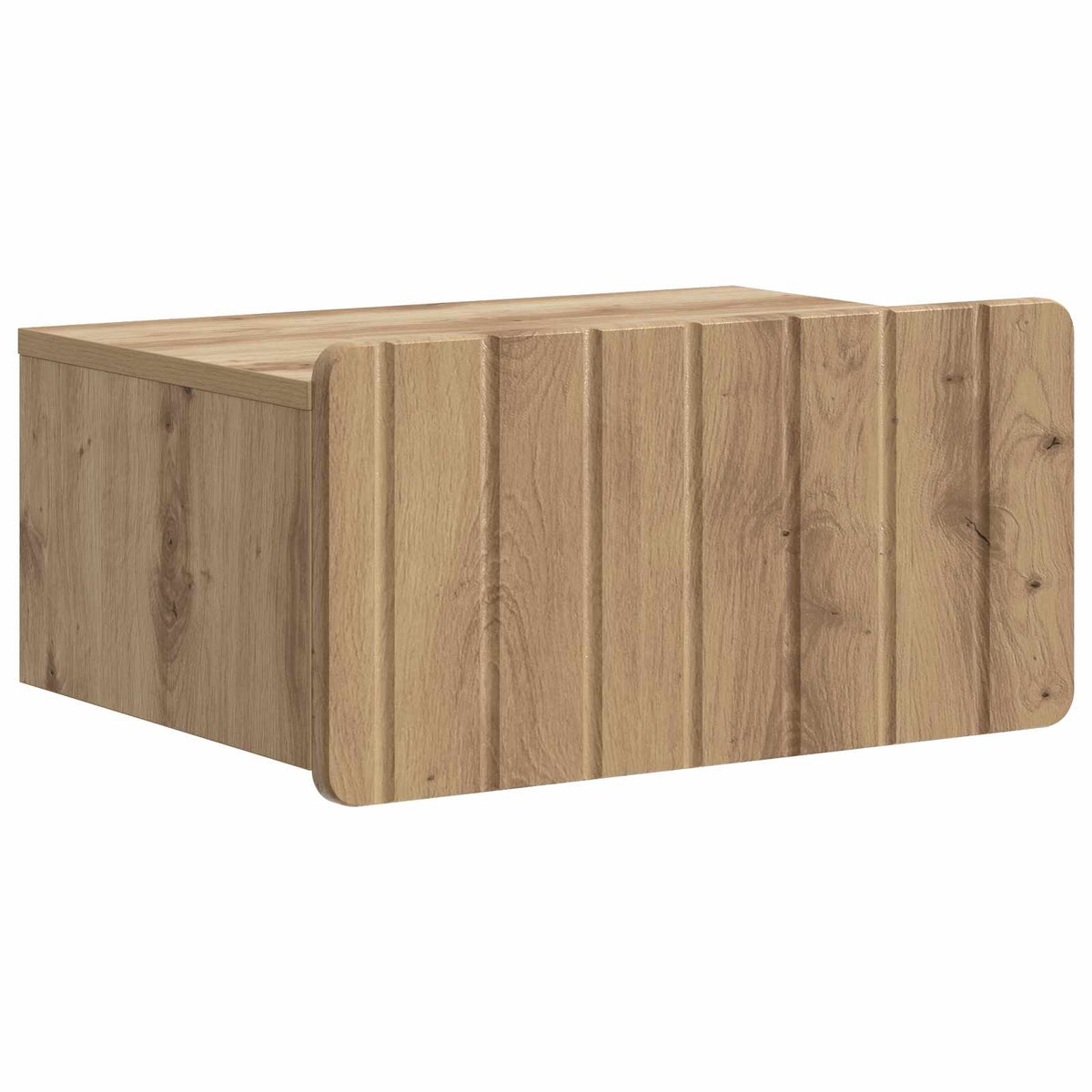 Wandmontierter Nachttisch 2 stk. Artisan-Eiche
