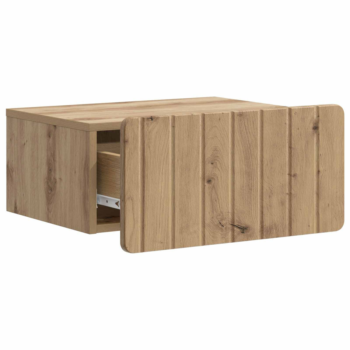 Wandmontierter Nachttisch 2 stk. Artisan-Eiche