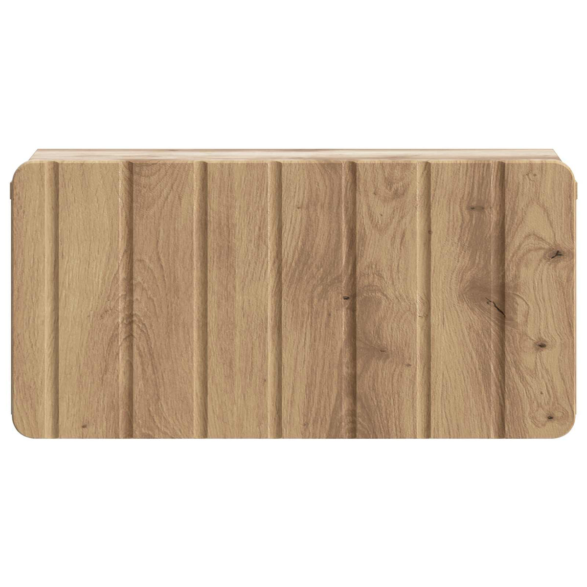 Wandmontierter Nachttisch 2 stk. Artisan-Eiche